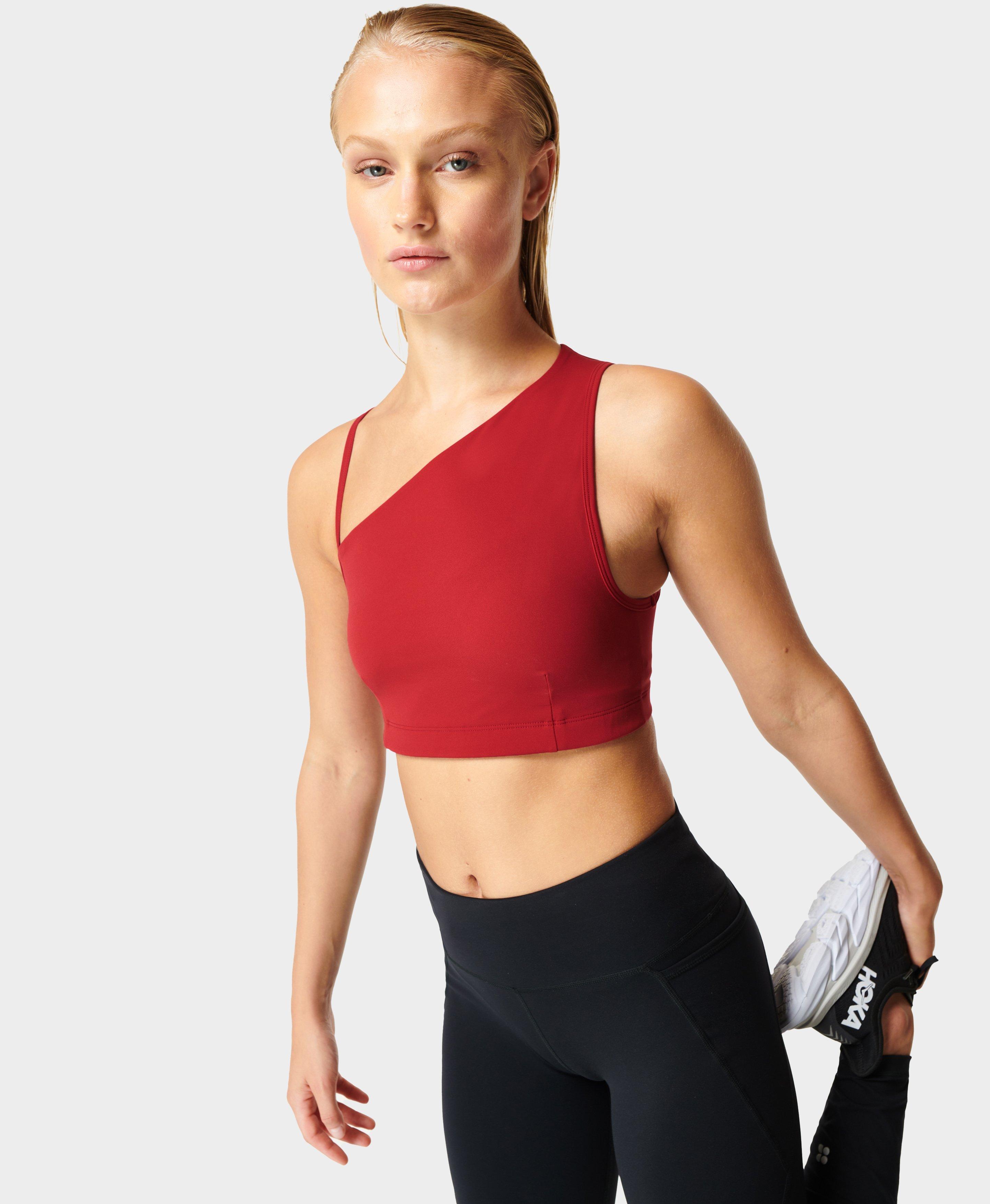 Sweaty Betty Women's Asymmetric ONE Shoulder Sculpt Workout Sports