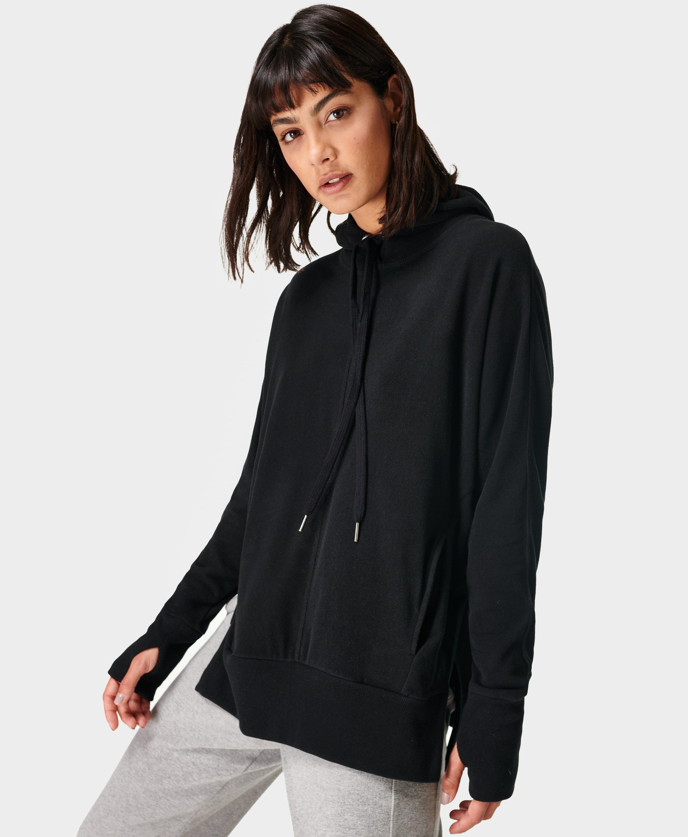 Women's Black Sweatshirts & Hoodies