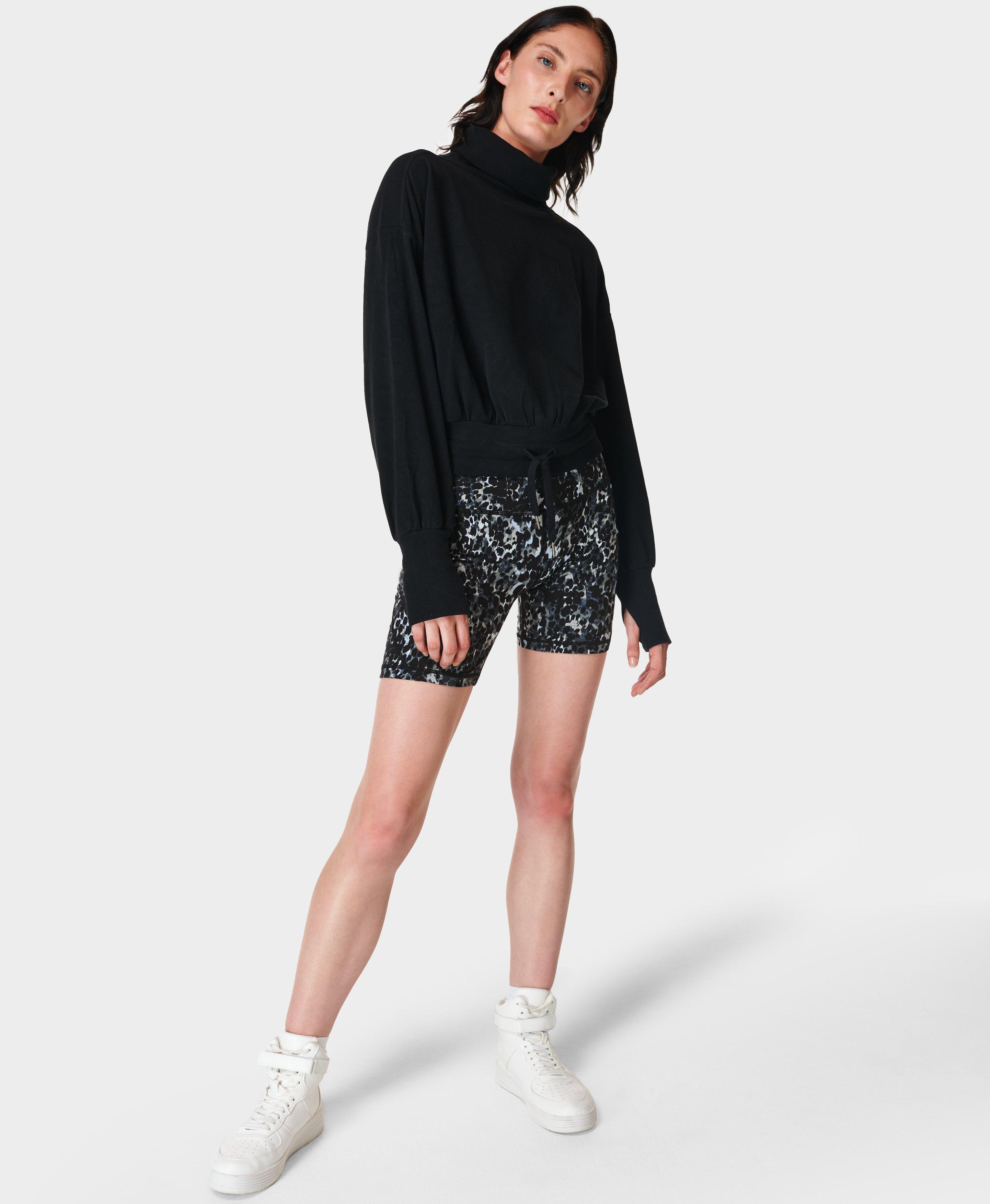 Melody Luxe Fleece Pullover- black | www.sweatybetty.com