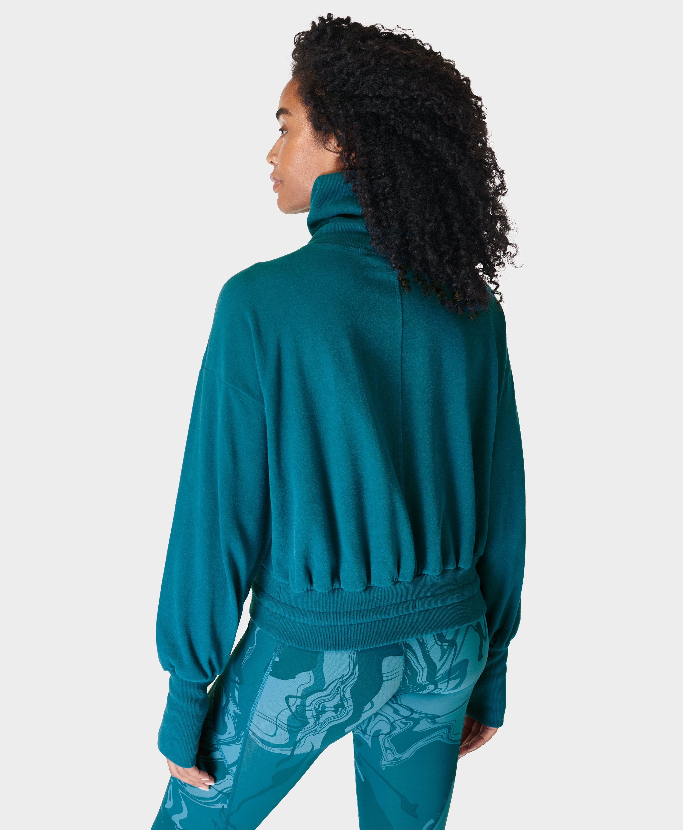 Melody Luxe Fleece Pullover- cabinblue | Women's Jumpers