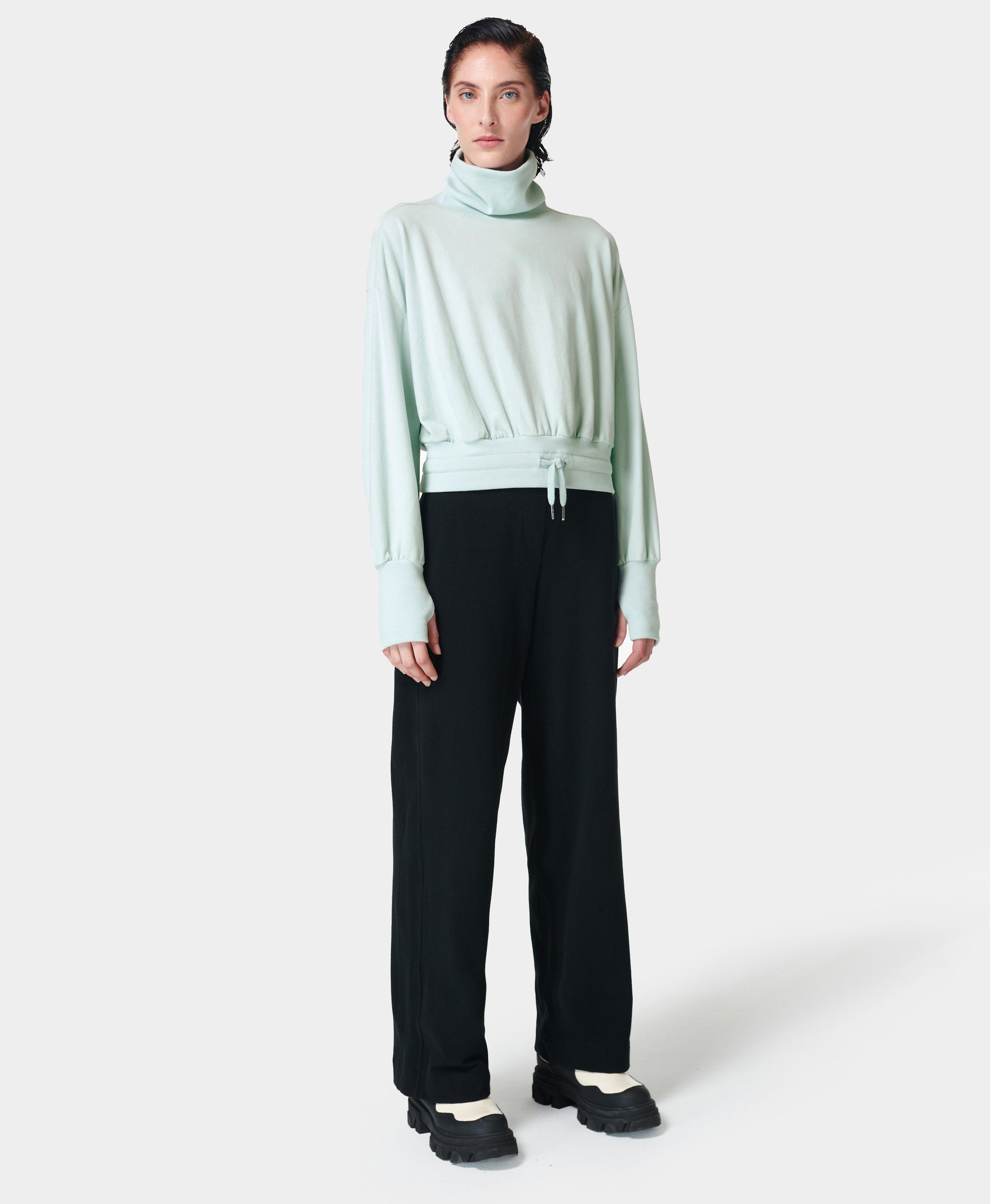 Melody Luxe Fleece Pullover - Cloud Blue | Women's Jumpers