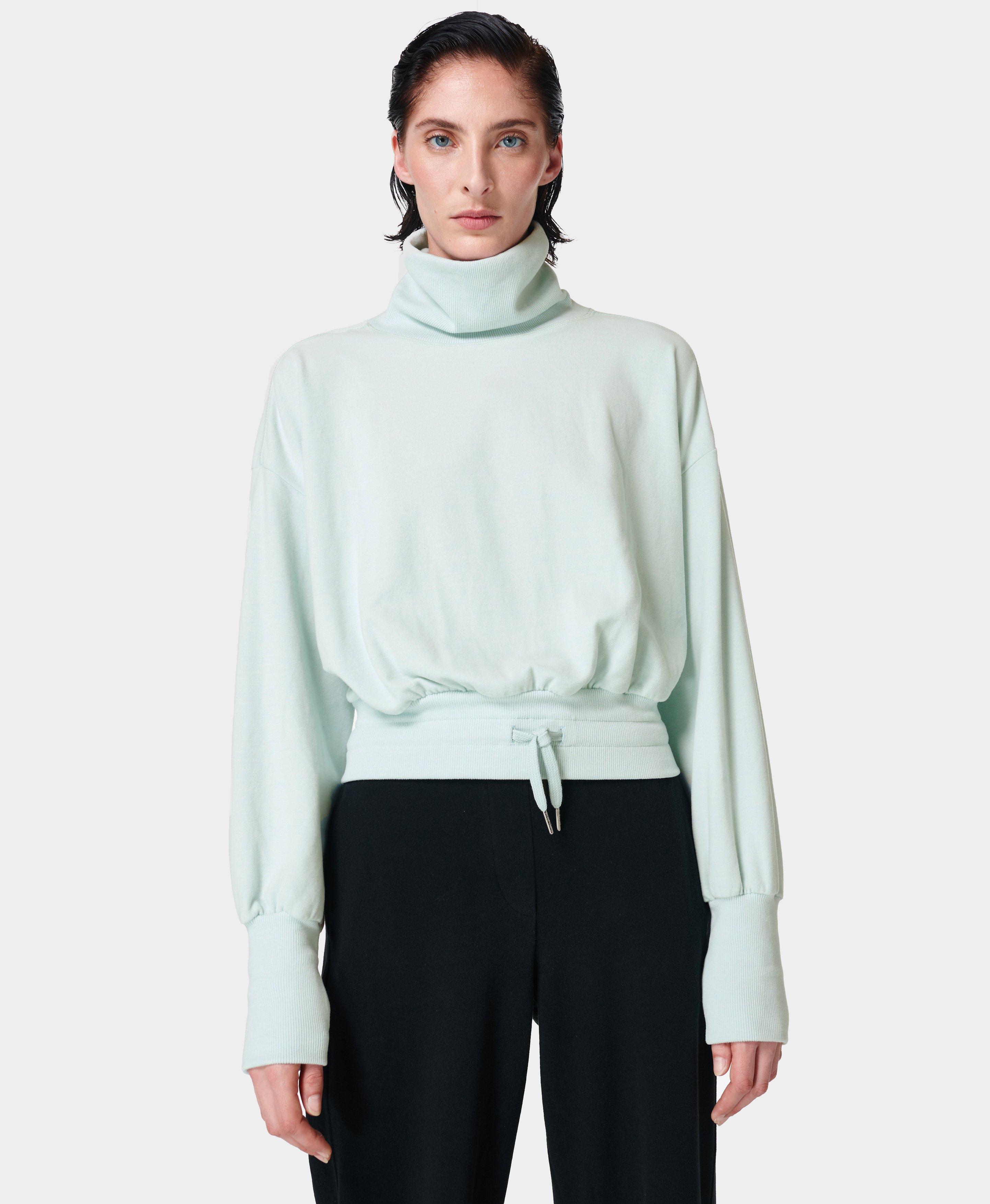 Melody Luxe Fleece Pullover - Cloud Blue | Women's Jumpers