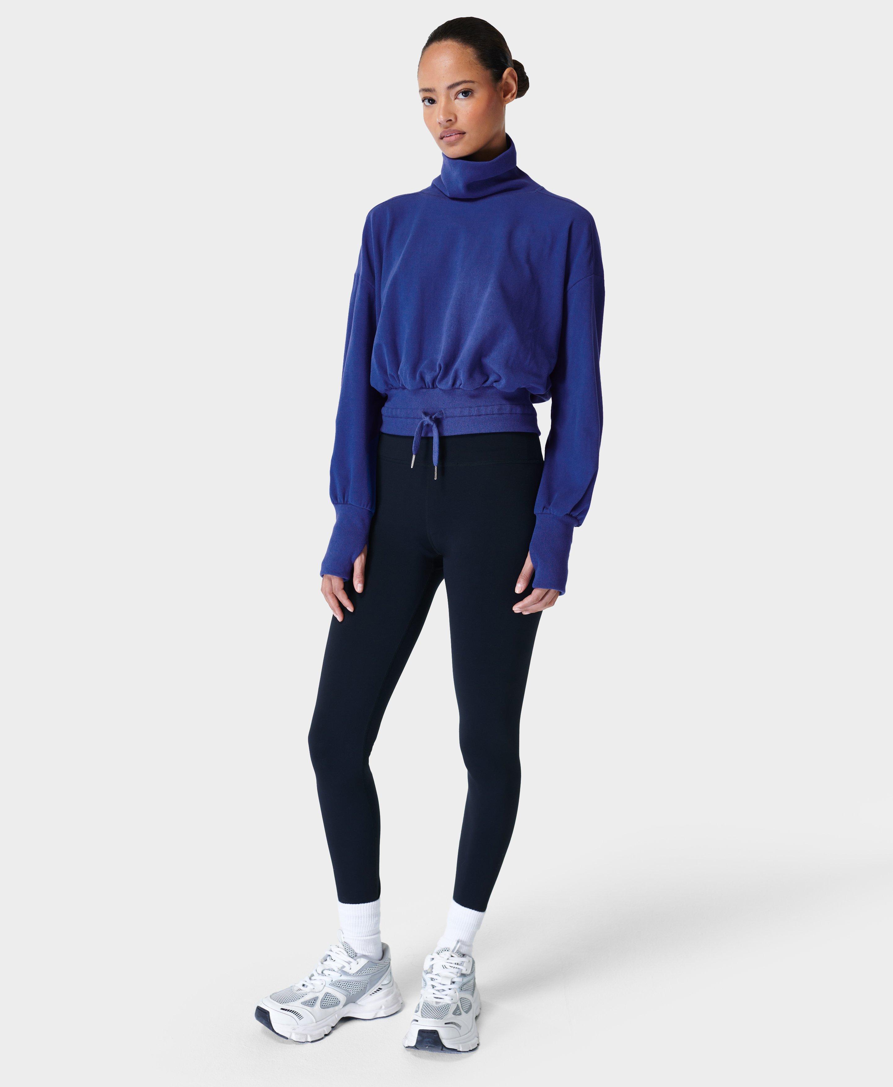 Melody Luxe Fleece Pullover - Hour Blue, Women's Jumpers, Sweatshirts &  Hoodies