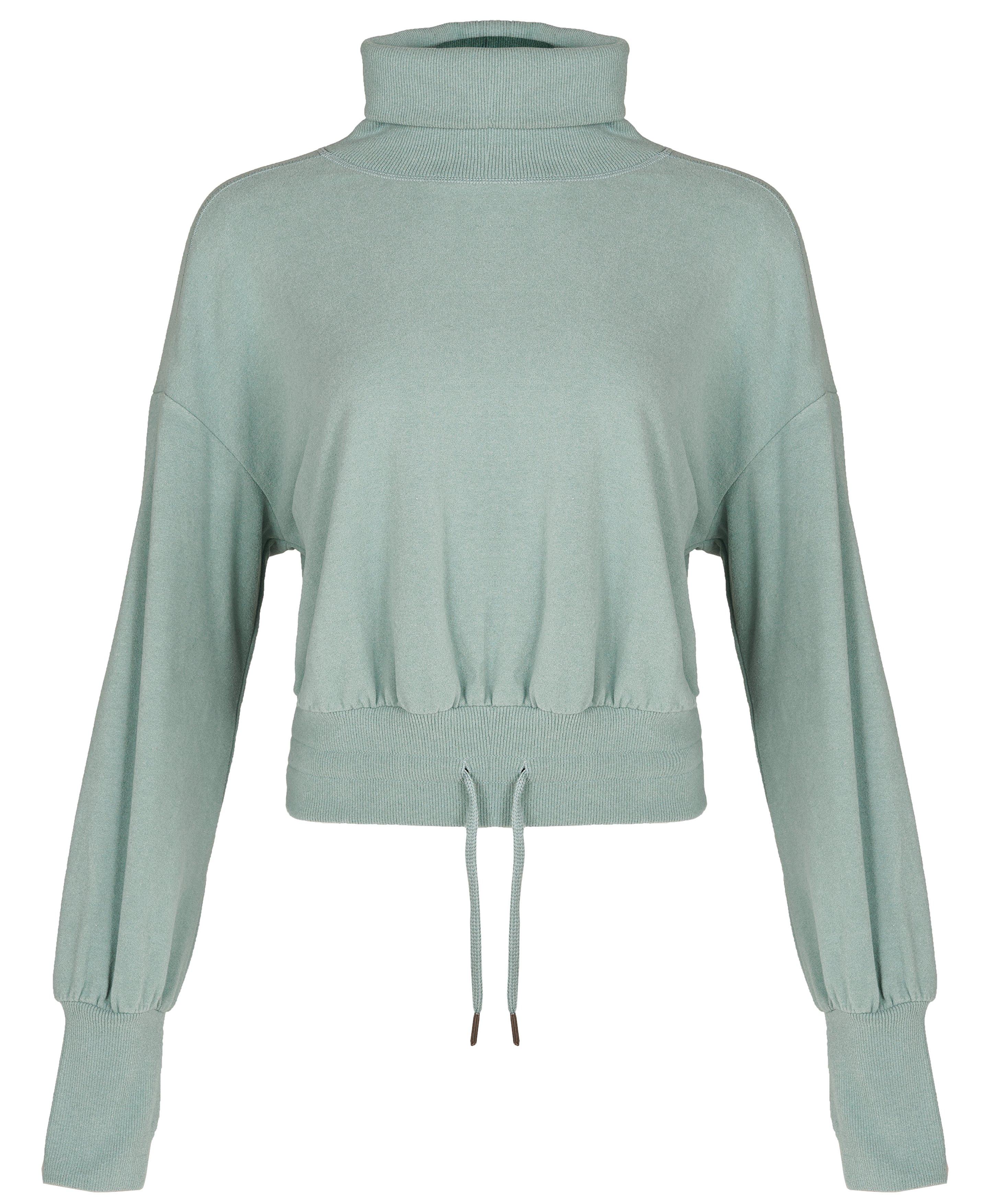 Sweaty Betty Windbloc polartec mint color fleece on sale hoodie pullover