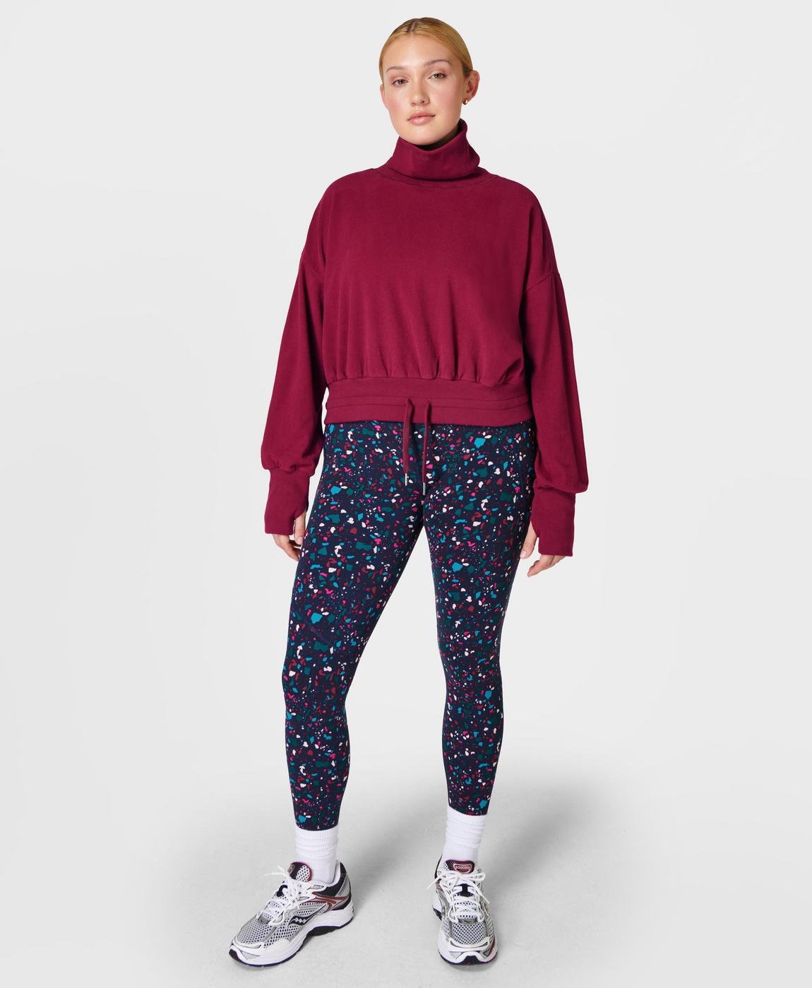 Melody Luxe Fleece Pullover - Vamp Red | Women's Jumpers