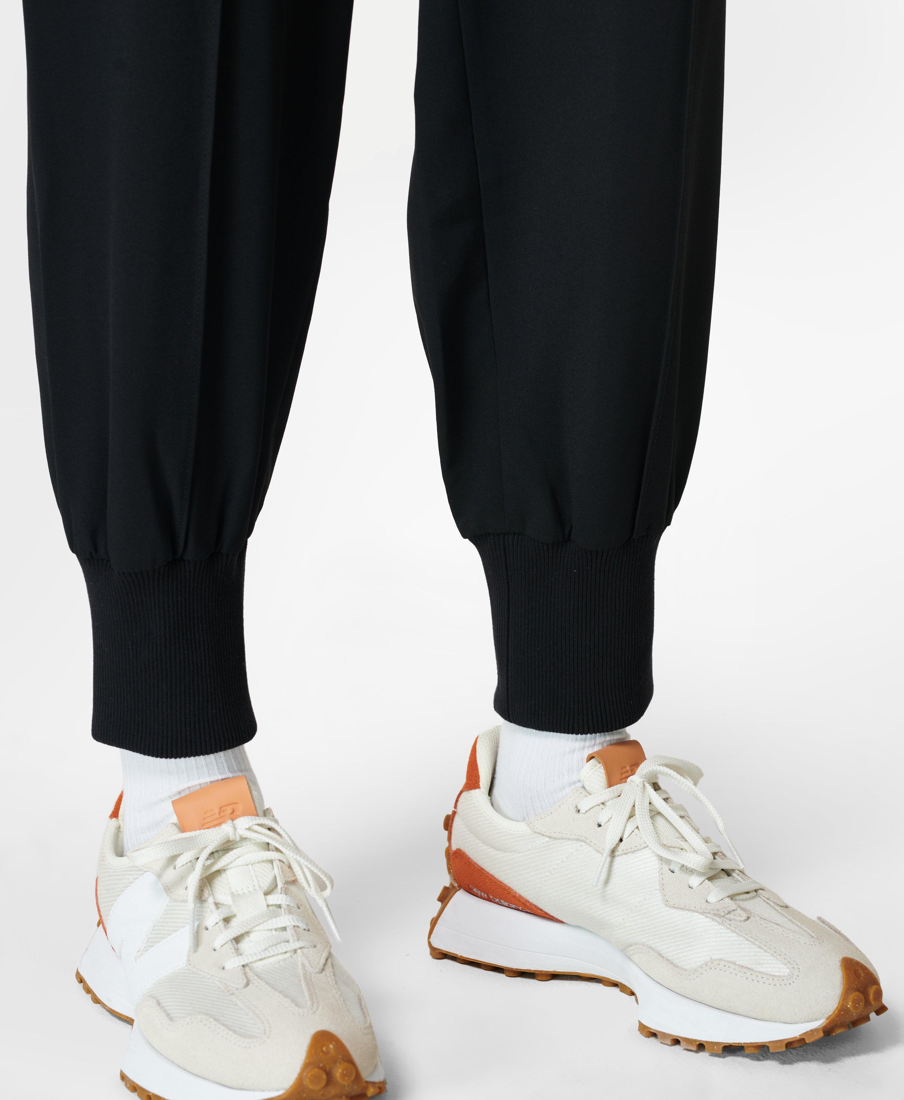 Ava Cuffed Pant - Black, Women's Trousers & Yoga Pants