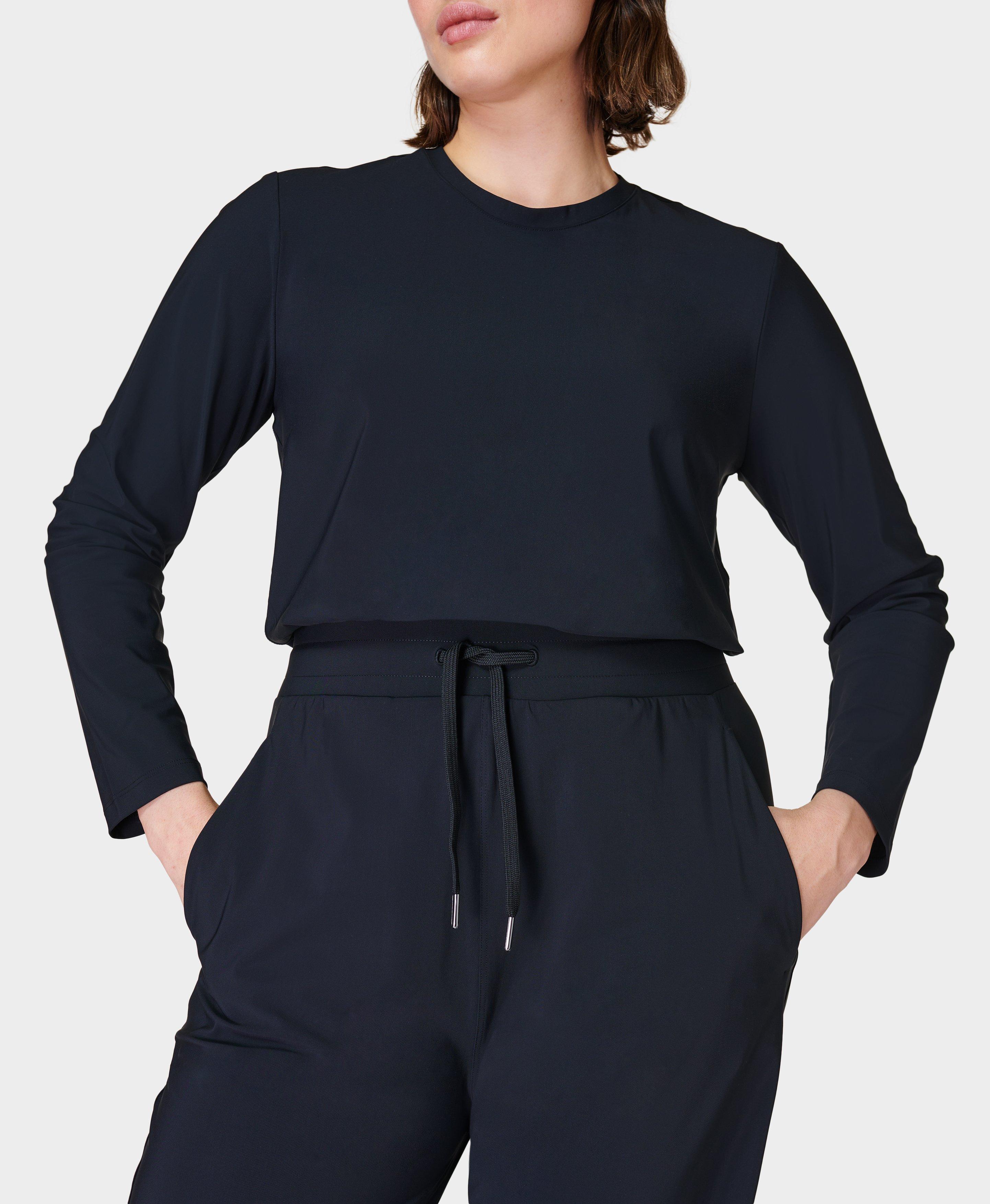 Explorer Long Sleeve Jumpsuit - Black, Women's Dresses and Jumpsuits