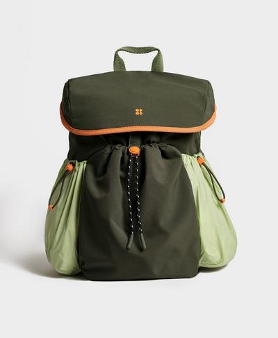 Trek Backpack, Mountain Green | Sweaty Betty