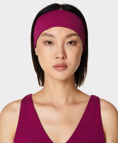 Super Soft Headband, Amaranth Pink | Sweaty Betty
