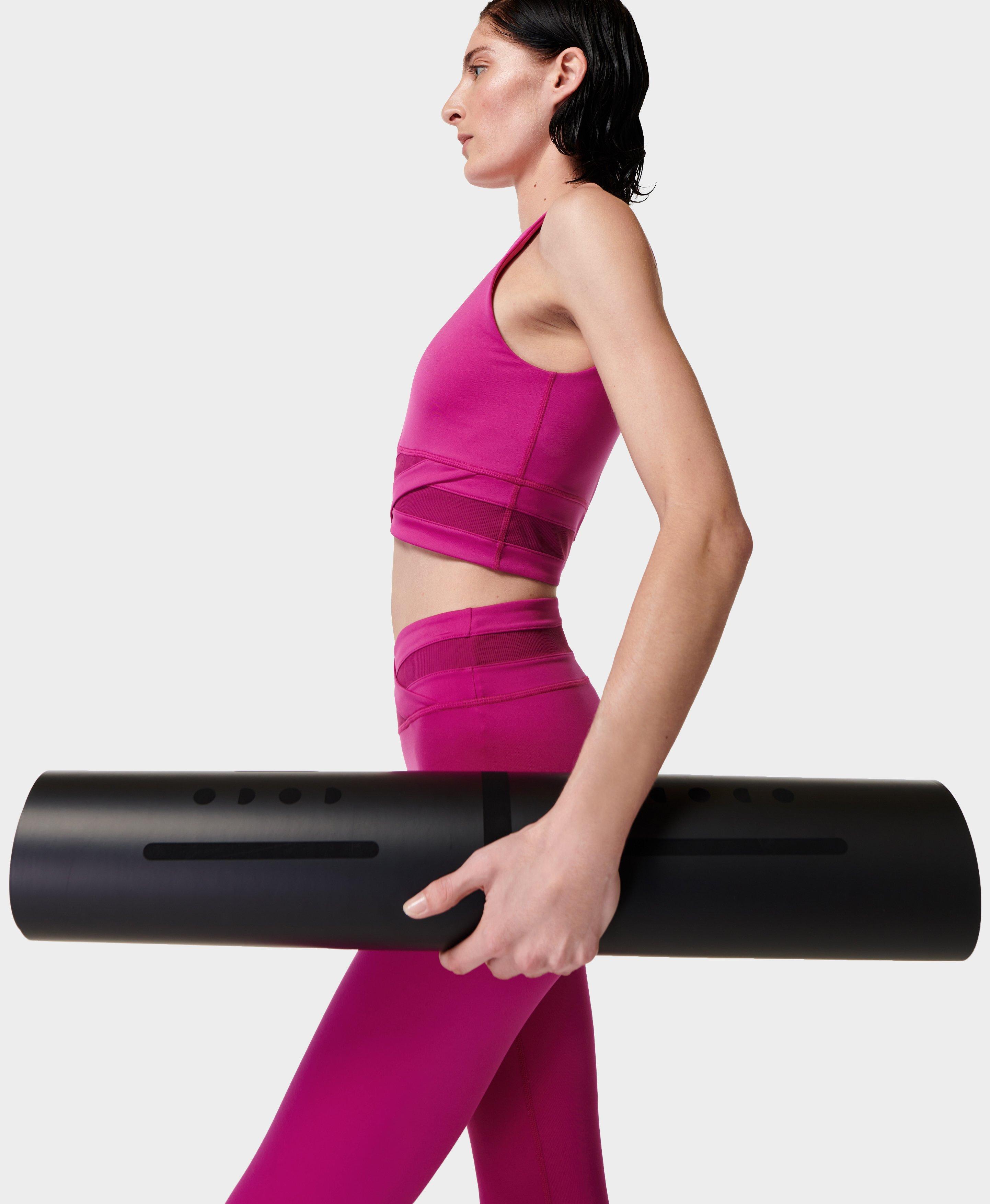 Supergrip Align Yoga Mat - Black, Women's Yoga Mats