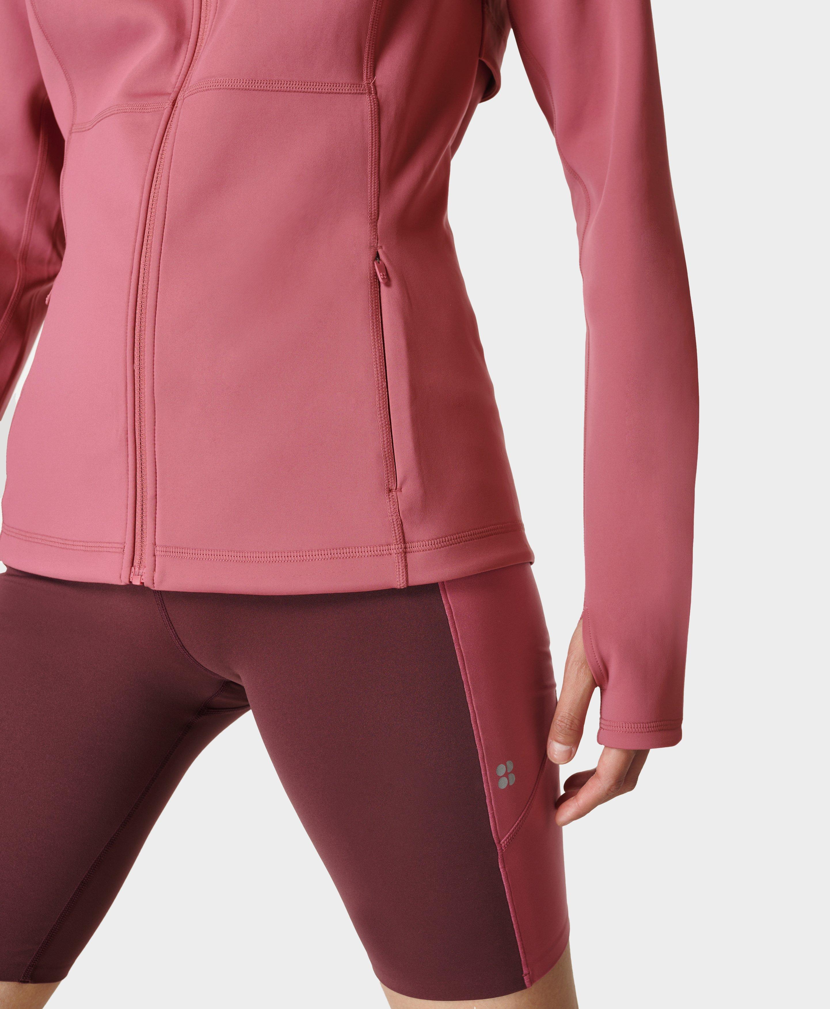 Power Boost Zip Up - Adventure Pink, Women's Jumpers, Sweatshirts &  Hoodies