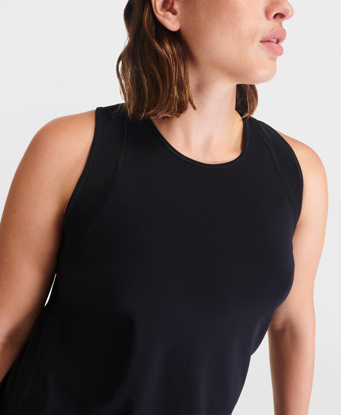 Swifty Workout Tank - Black, Women's Vests
