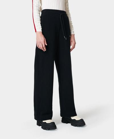 Serene Luxe Fleece Pant, Black | Sweaty Betty