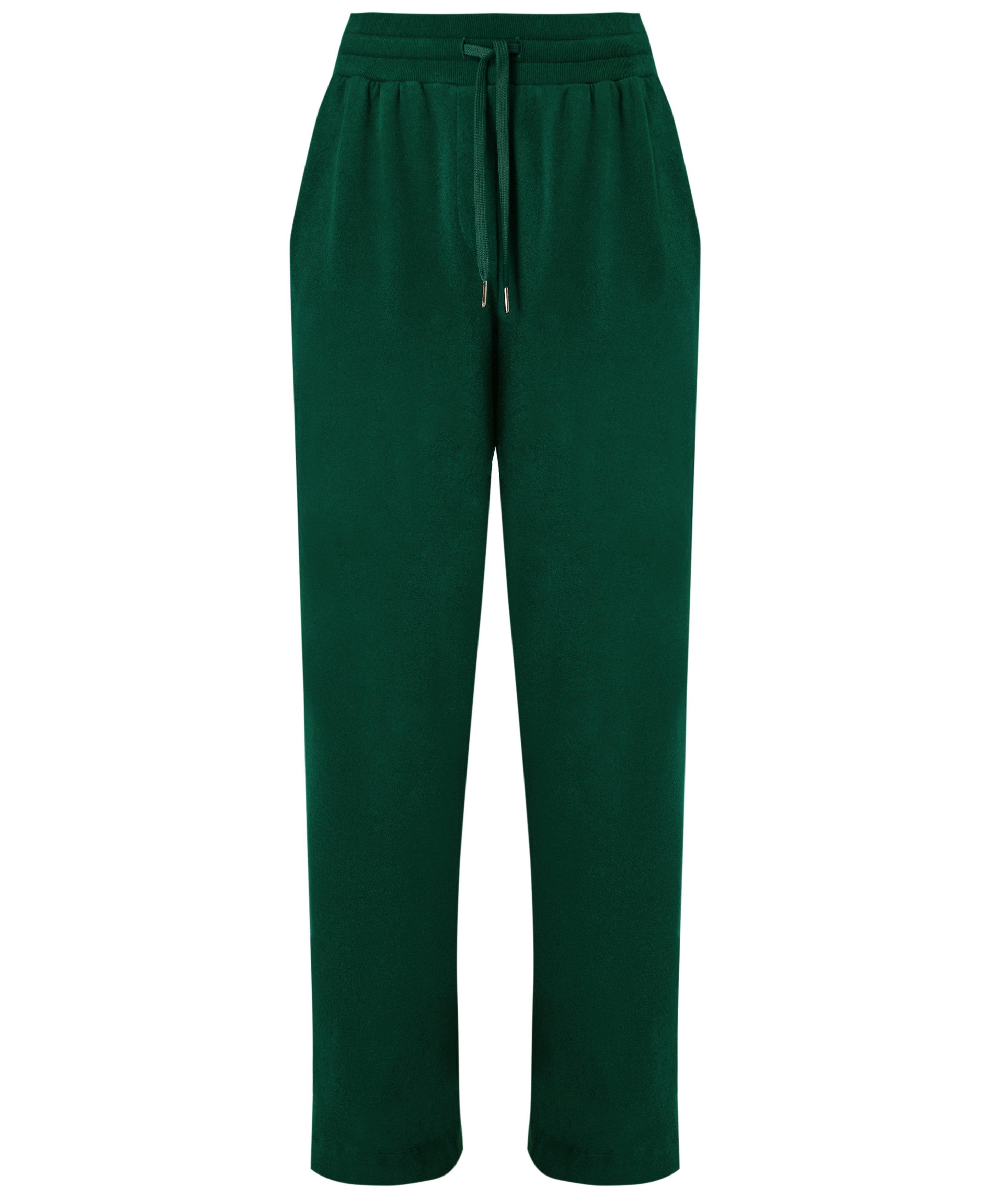 Serene Luxe Fleece Pants- retrogreen, Women's Trousers & Yoga Pants