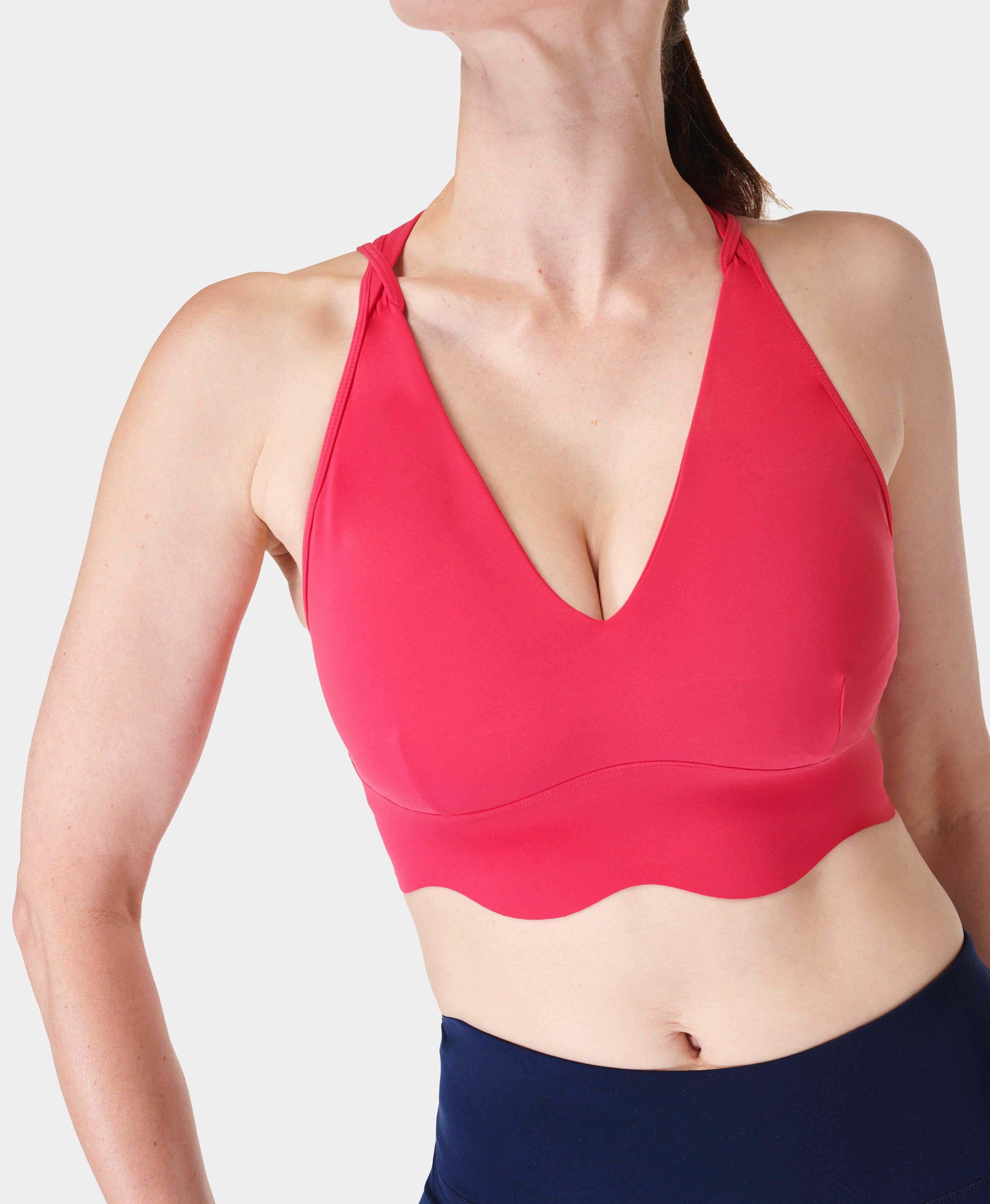 Sweaty Betty sports bra women's size medium pink  Low impact sports bra,  Women's sports bras, Sports bra