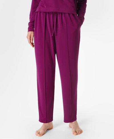 Featherweight Sleep Pyjama Pant Powered by TurboWick™ , Amaranth Pink | Sweaty Betty