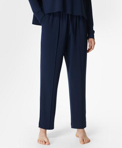 Featherweight Sleep Pyjama Pant Powered by TurboWick™ , Navy Blue | Sweaty Betty