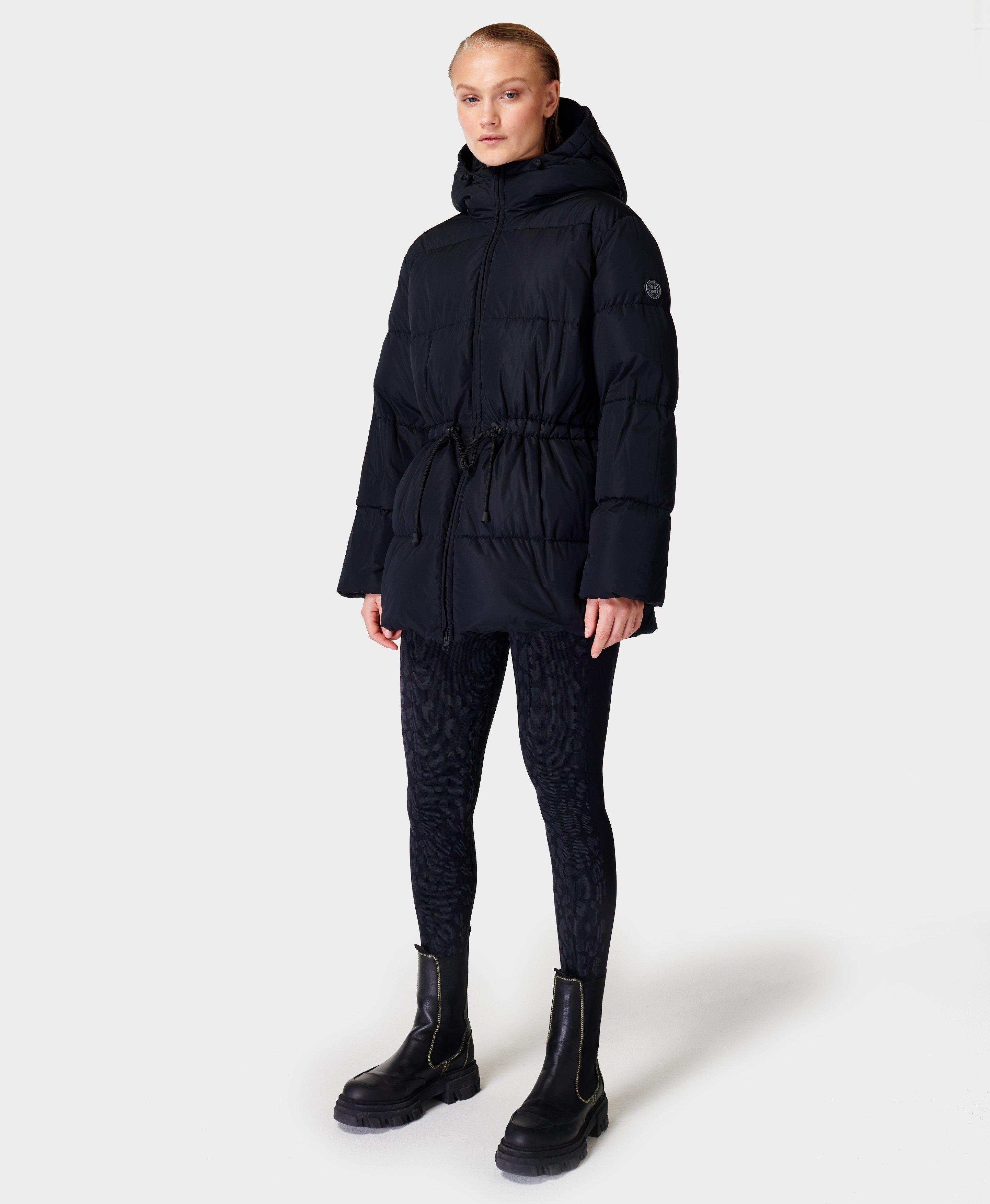 Alto Longline Puffer Coat - Night Black, Women's Jackets & Coats