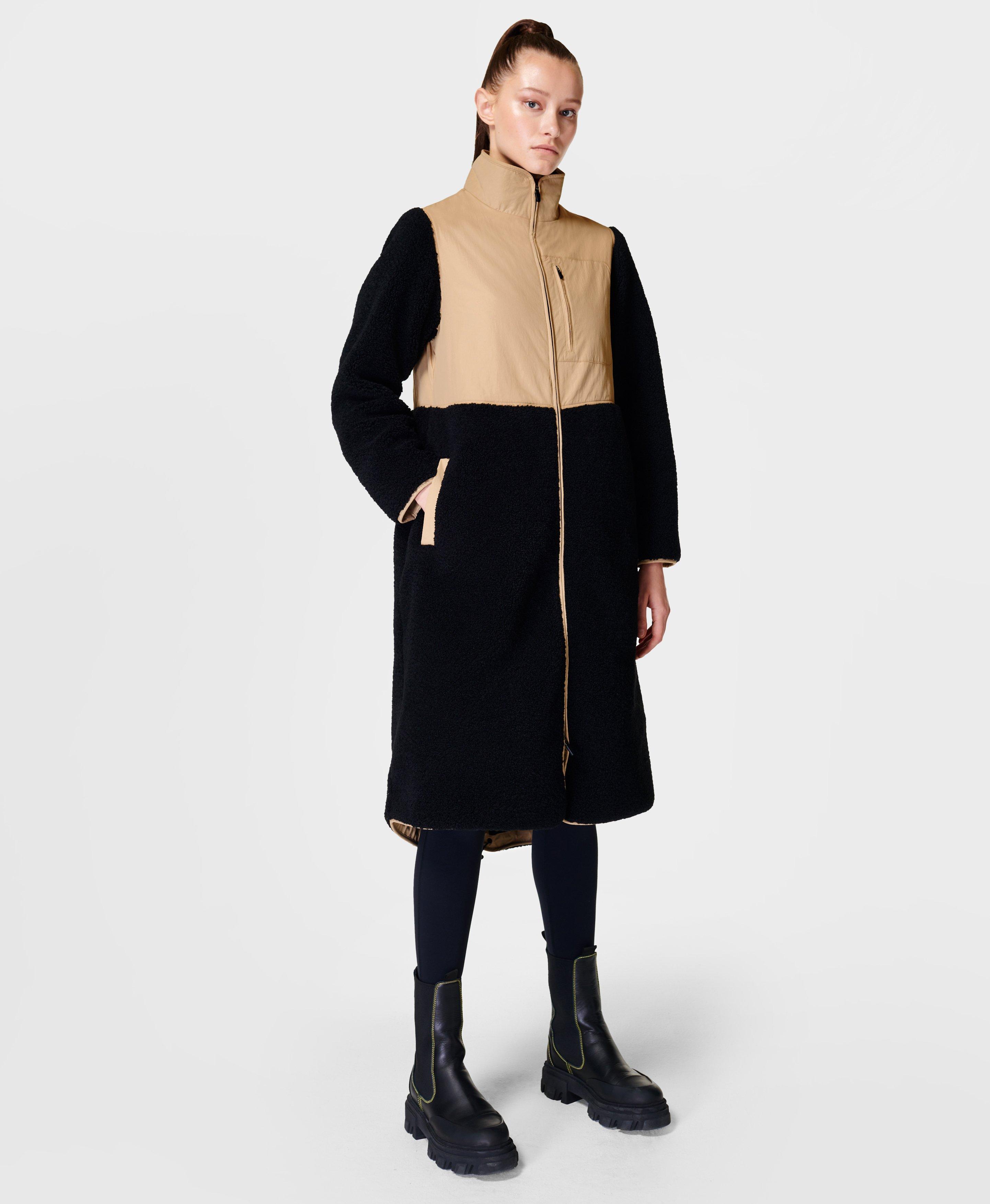 Urban Sherpa Coat - black | Women's Jackets & Coats | www