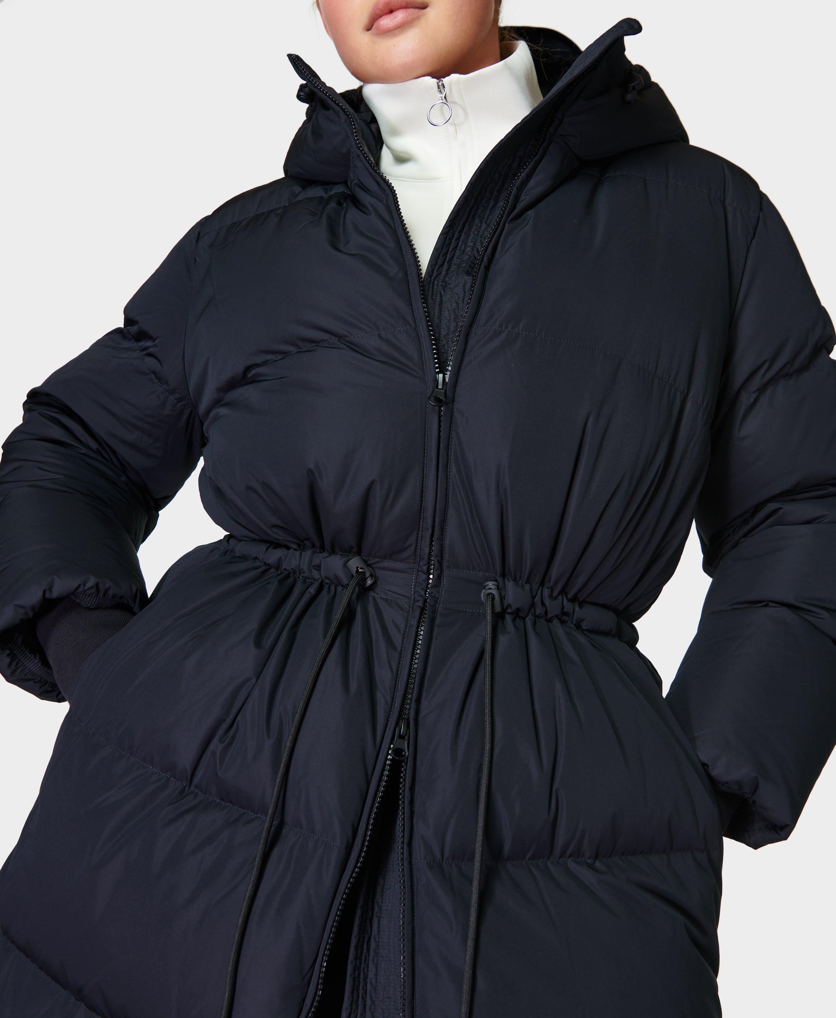 Alto Longline Puffer Coat - Night Black, Women's Jackets & Coats