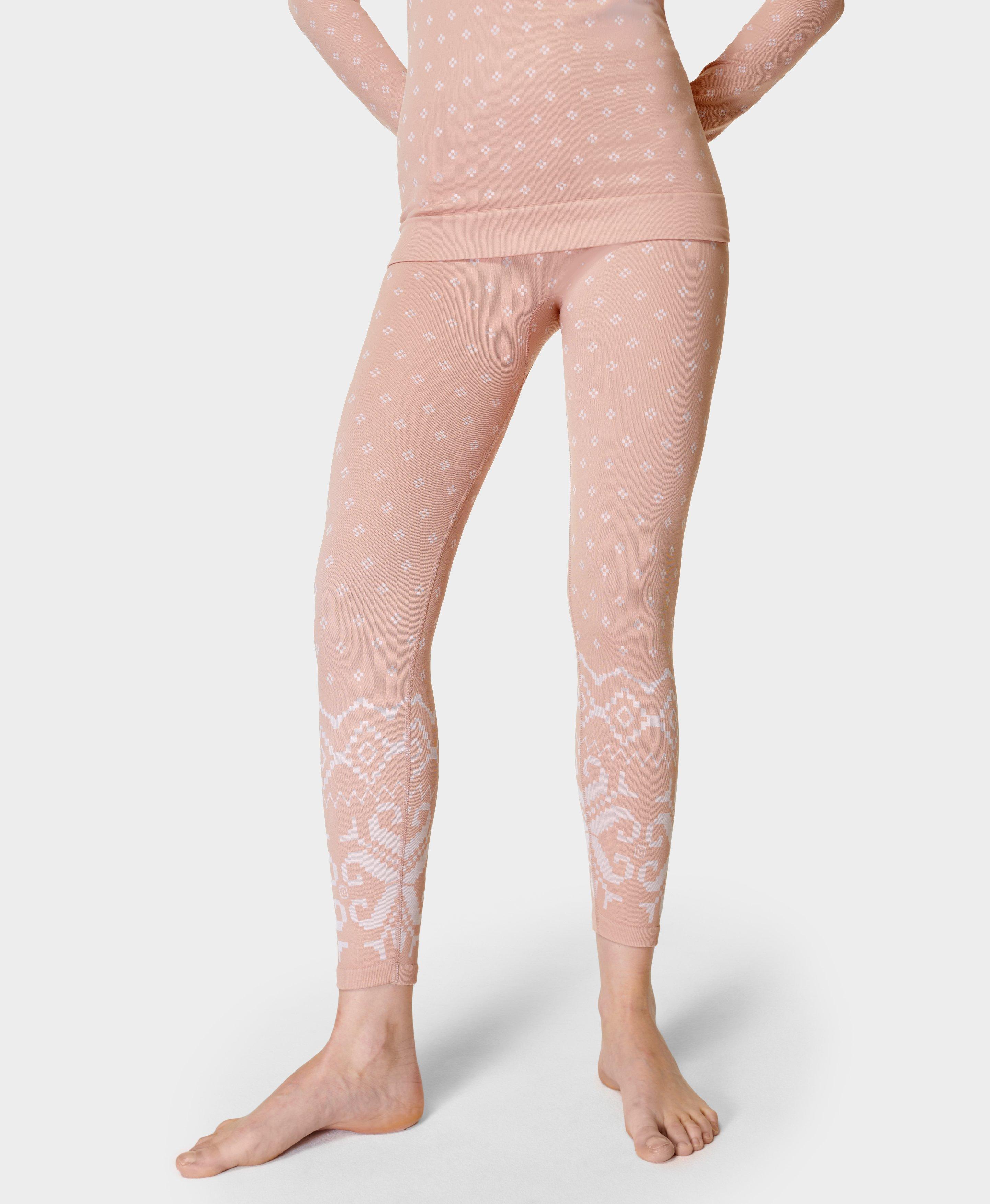 Stateside Striped Thermal Legging in Cream