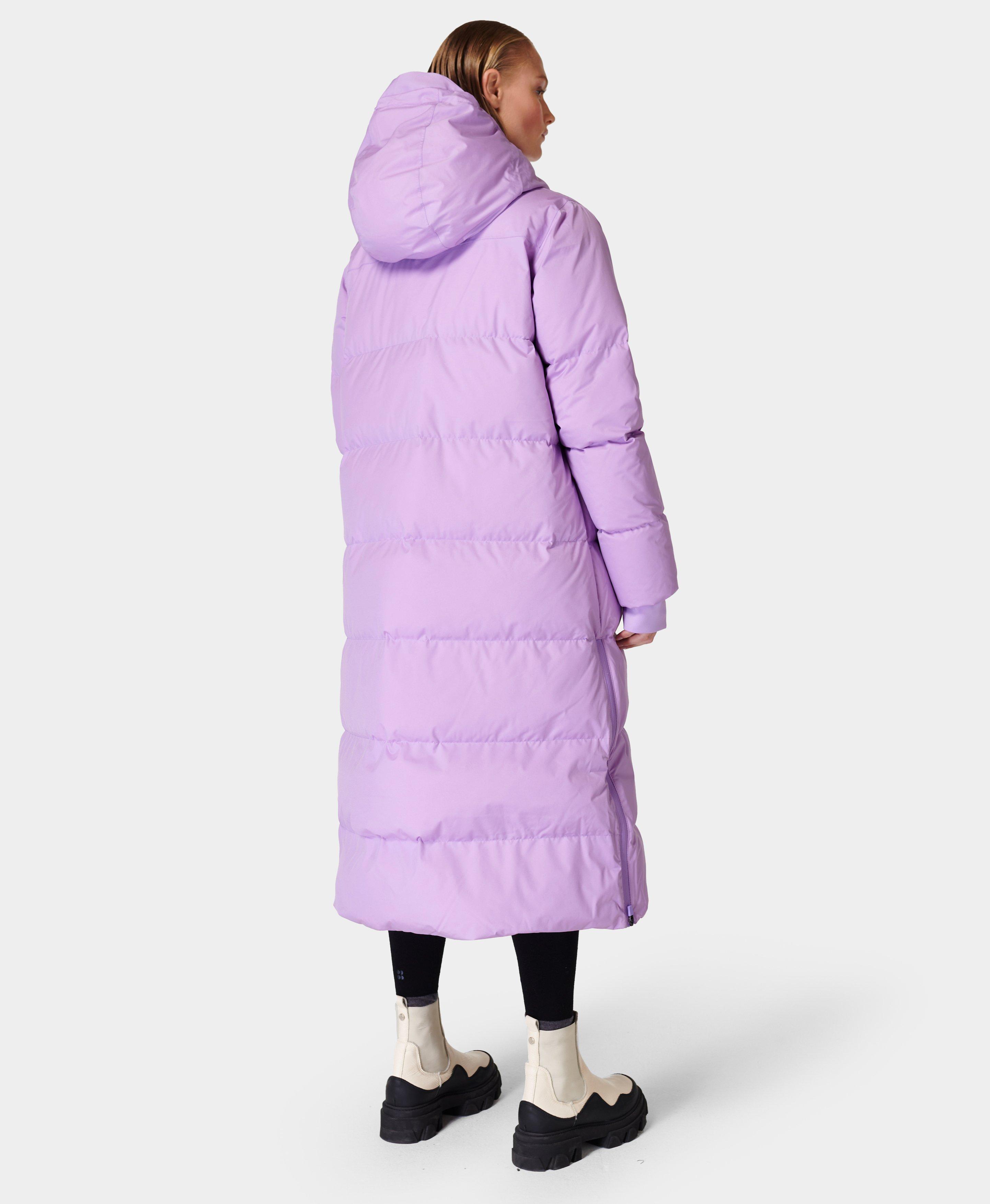 Pink cheap down parka