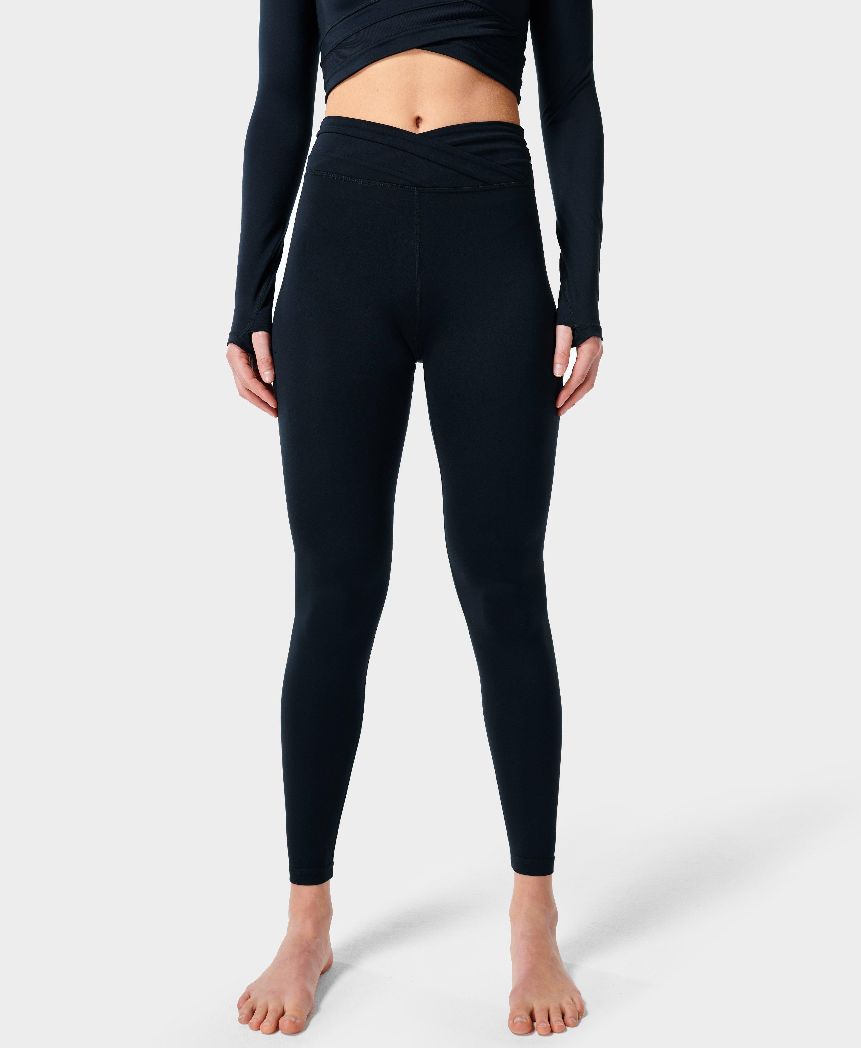 Wrap Waist Band Active Leggings