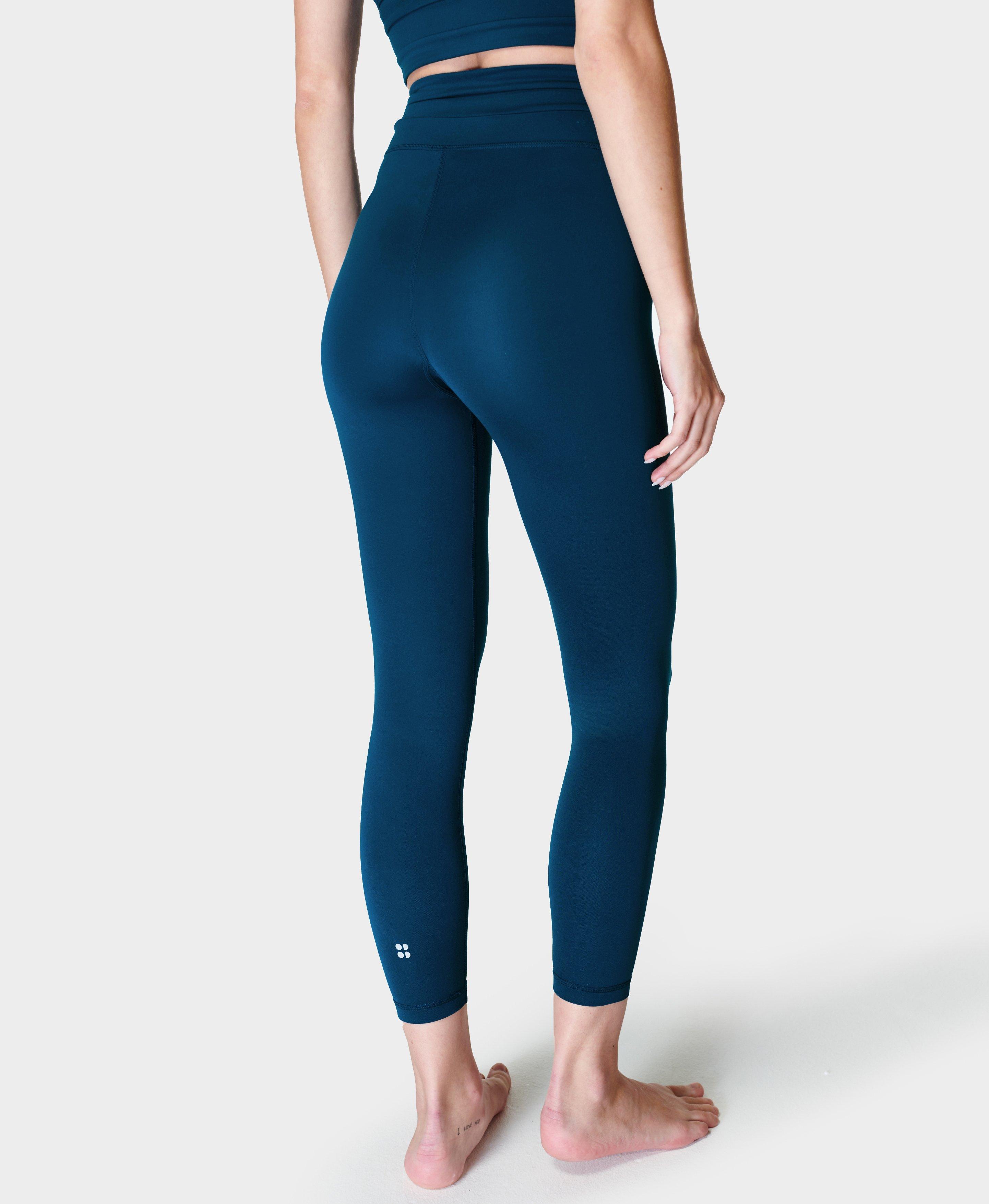 Sweaty Betty Women's Core All Day Leggings, Blue, XL : .co