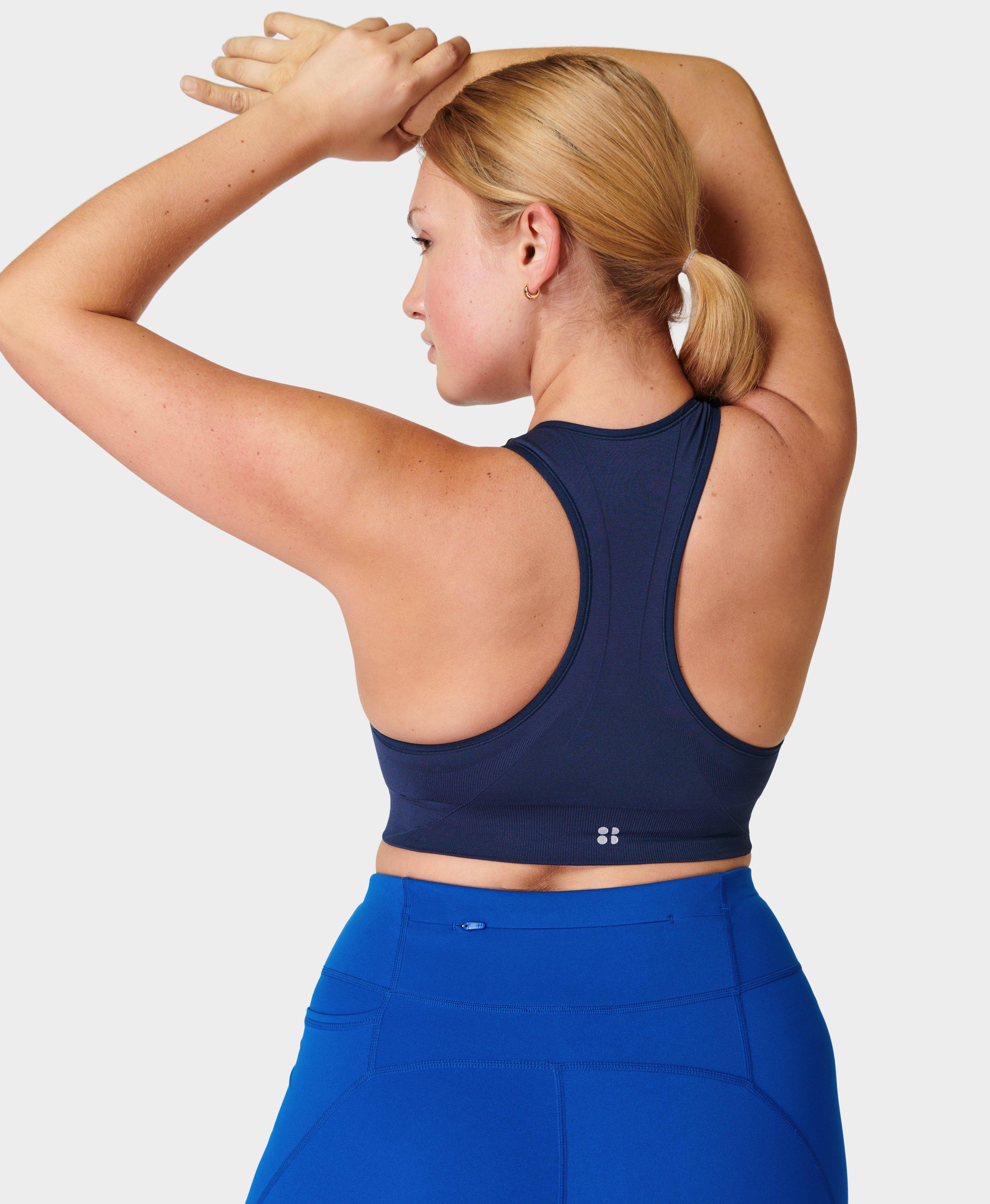 Buy Sweaty Betty Navy Blue Power Medium Support Sports Bra from the Next UK  online shop