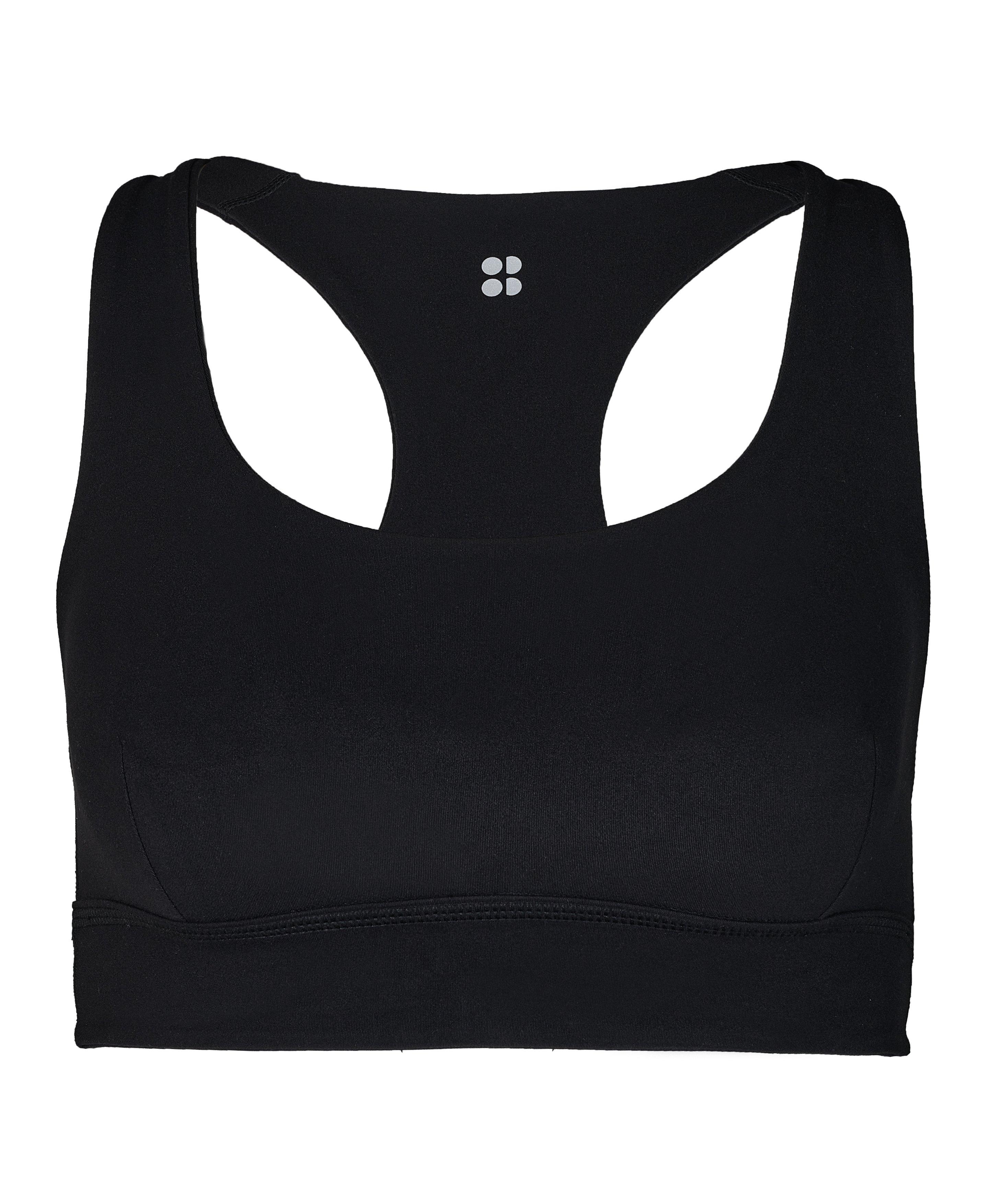 Super Soft Reversible Yoga Bra - lilywhitevapourblue, Women's Sports Bras