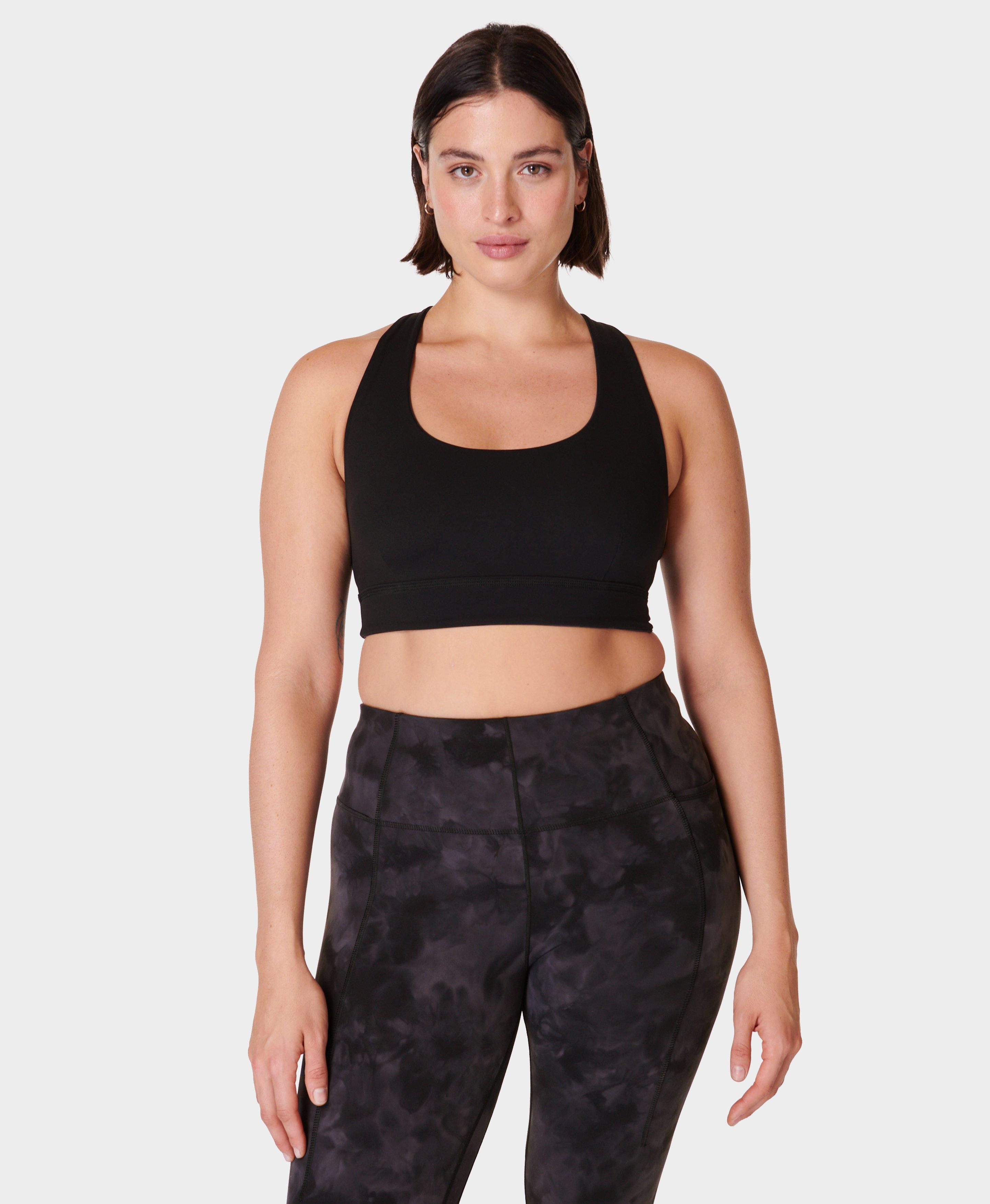 Sweaty Betty Brahma Yoga Bra, Small Bust? No Problem. These 10 Comfortable  Sports Bras Are For You