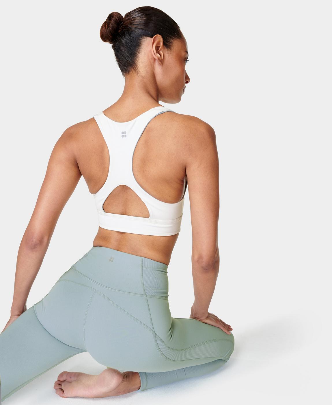 Super Soft Reversible Yoga Bra - M, Women's Sports Bras