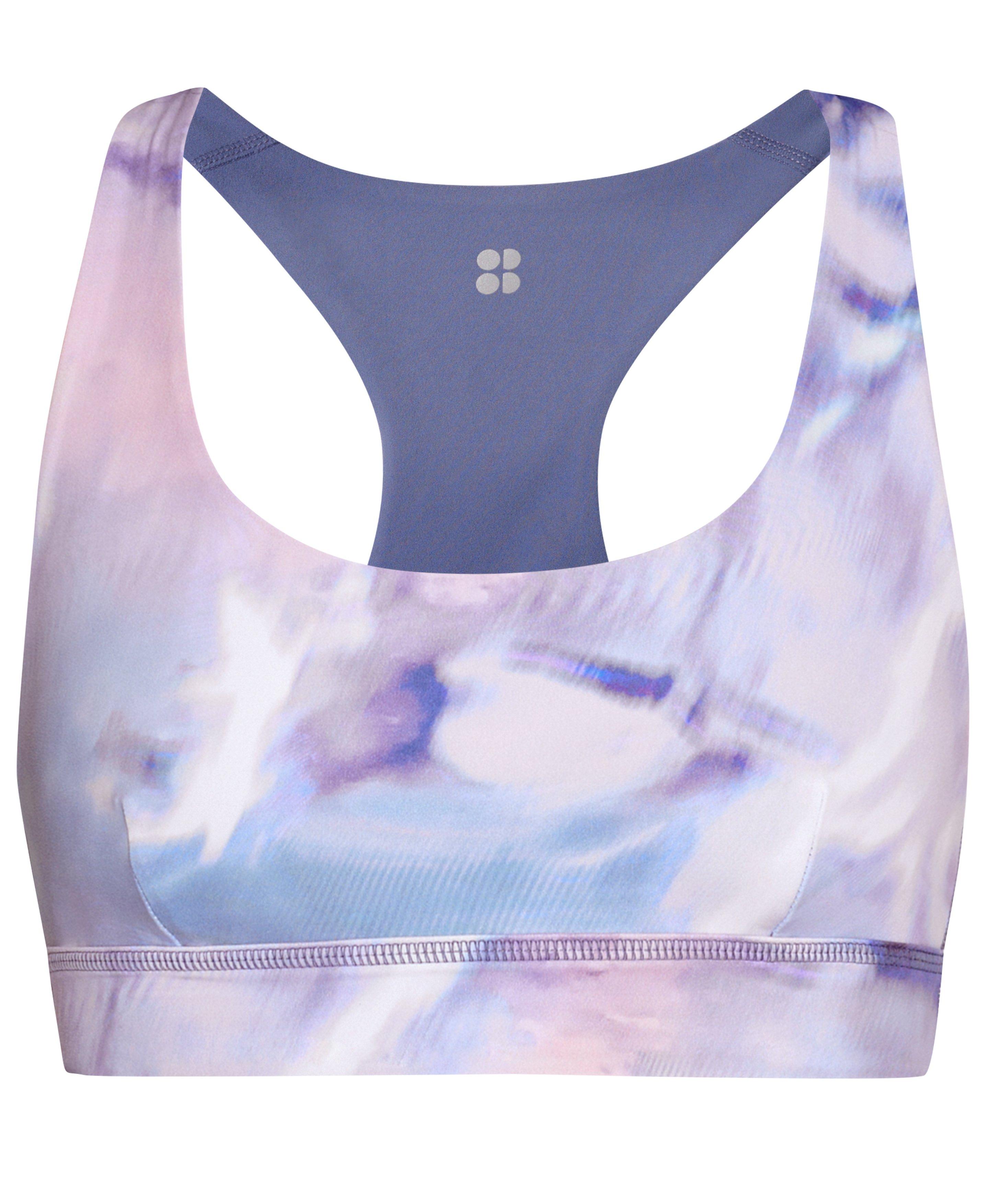 Sweaty Betty SOFT SCULPT REVERSIBLE BRA - Medium support sports bra -  purple mystical/endless blue/purple 