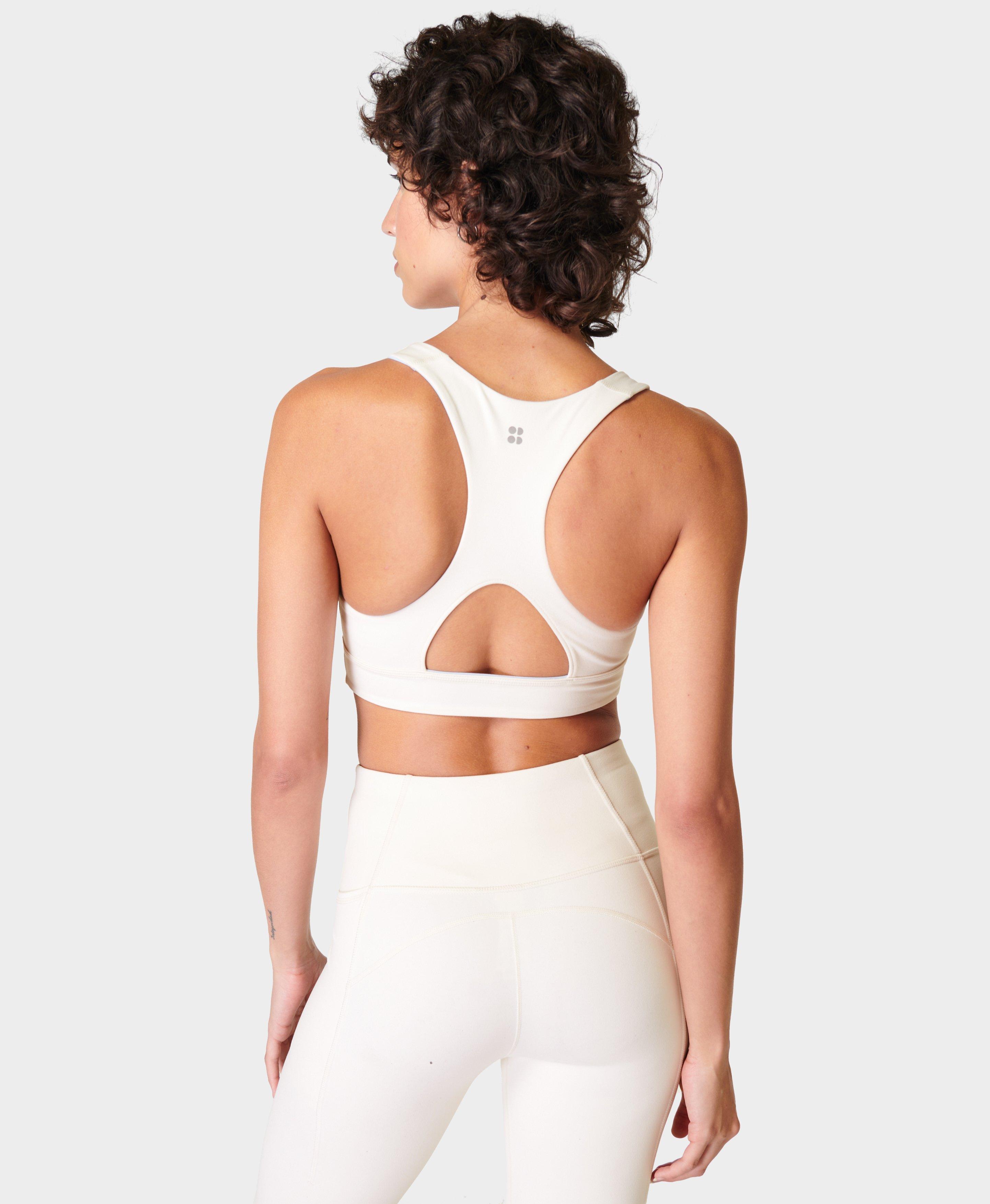 Buy Sweaty Betty Super Soft Reversible Yoga Bra - Grey At 41% Off