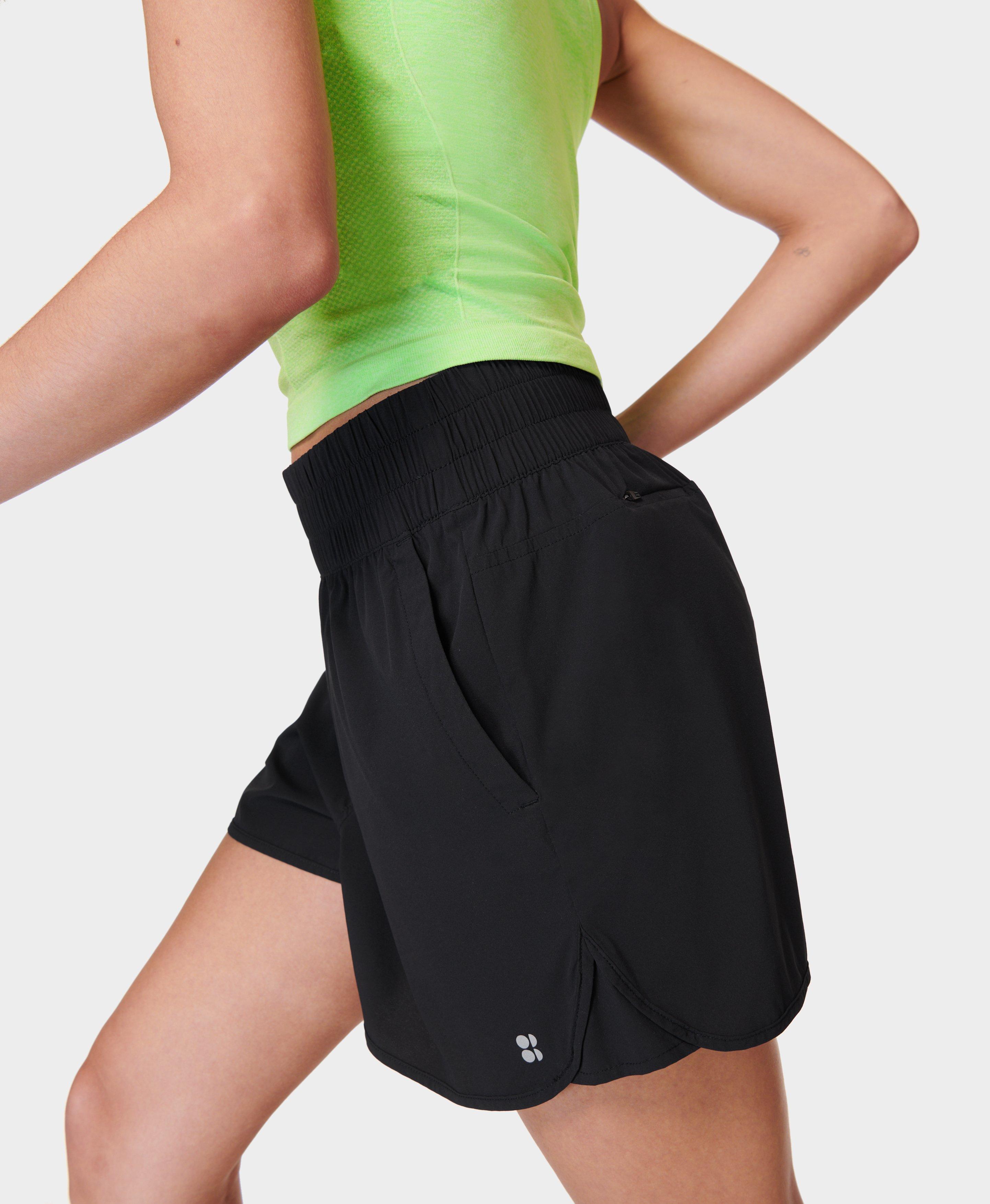 Relay Shell Shorts Black Women s Shorts Skorts Sweaty Betty