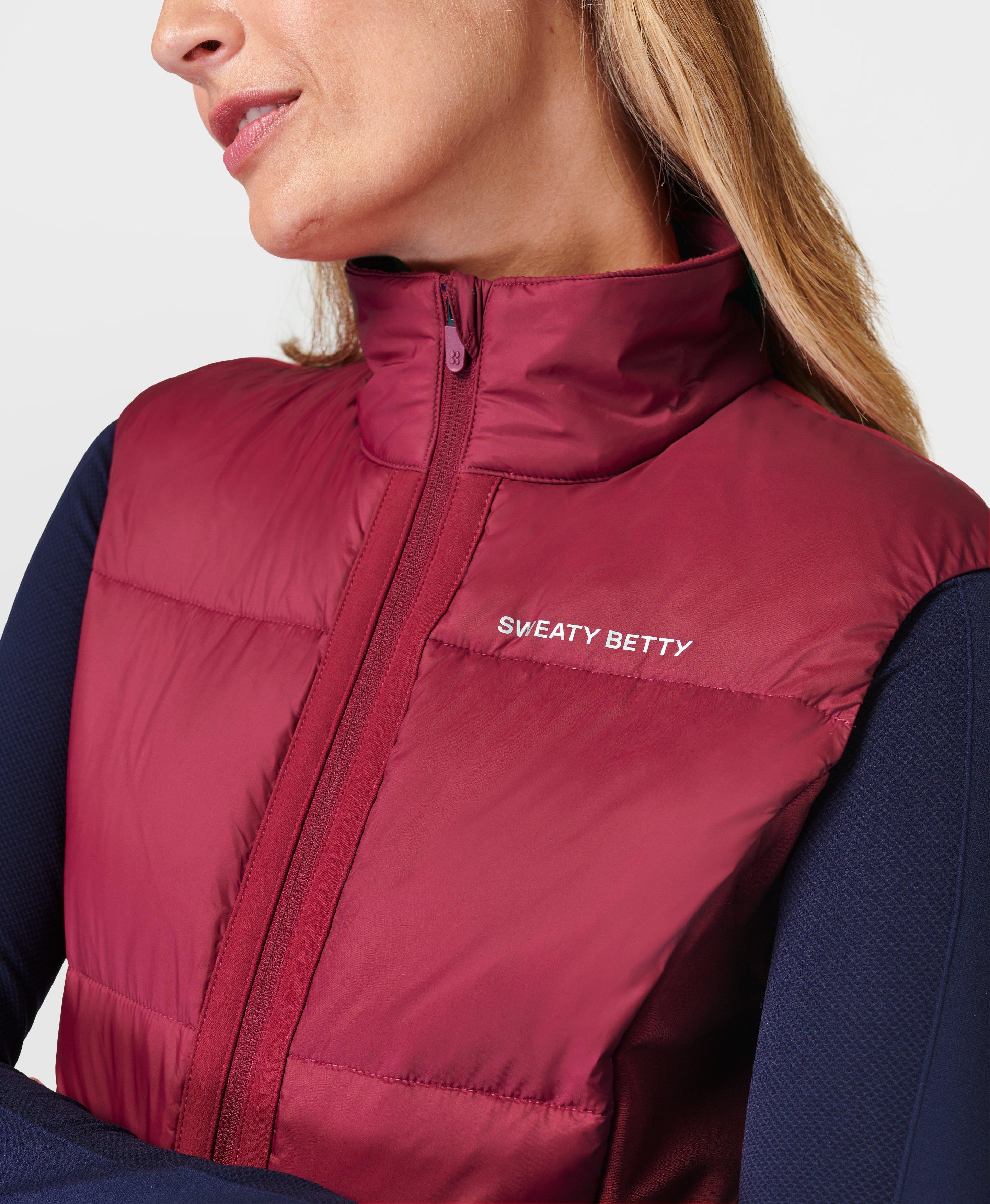 Hooded discount running gilet