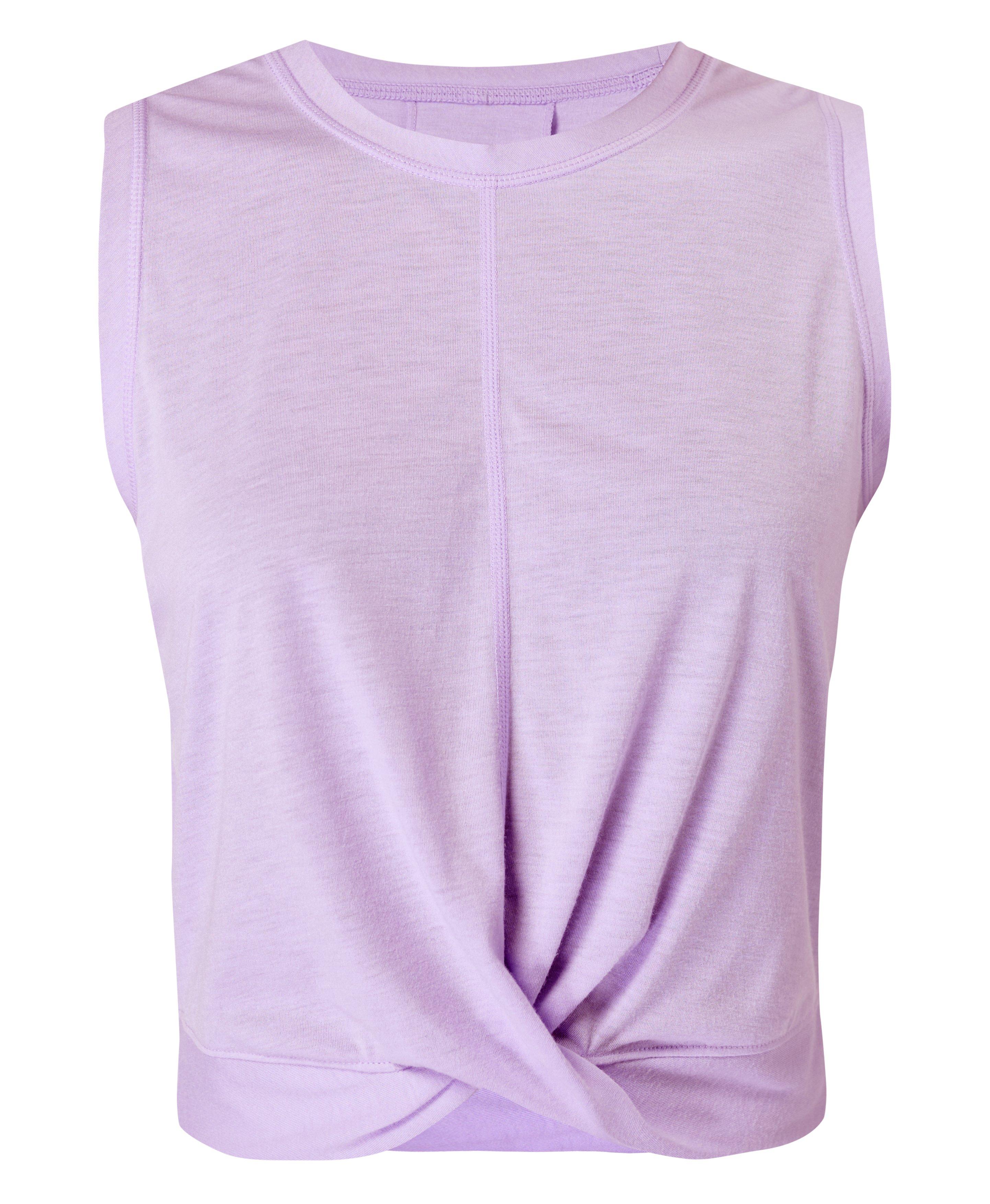 Twist Waist Tank Top - Lady in VioletLady in Violet