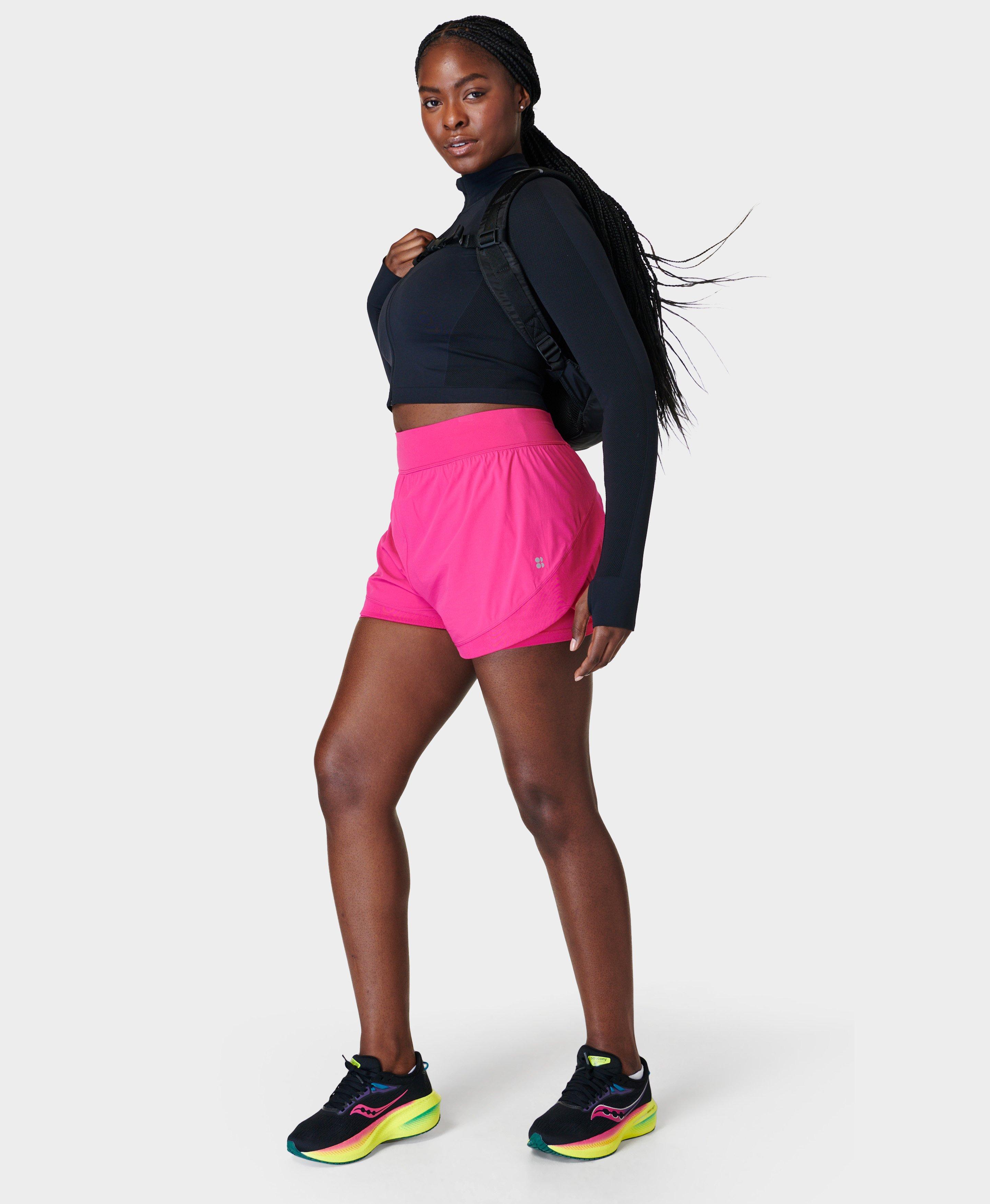 Pink 2024 active shorts