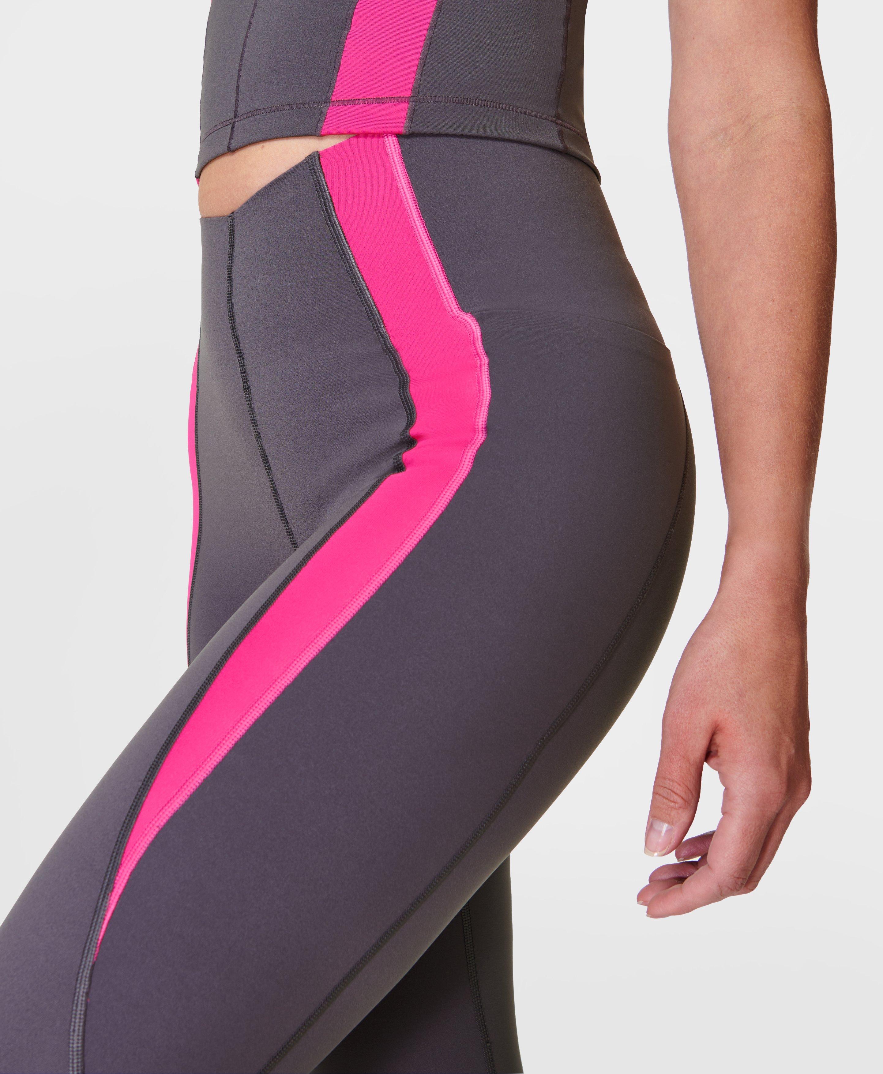 CARBON A set of leggings with a wide belt, a high waist (without a