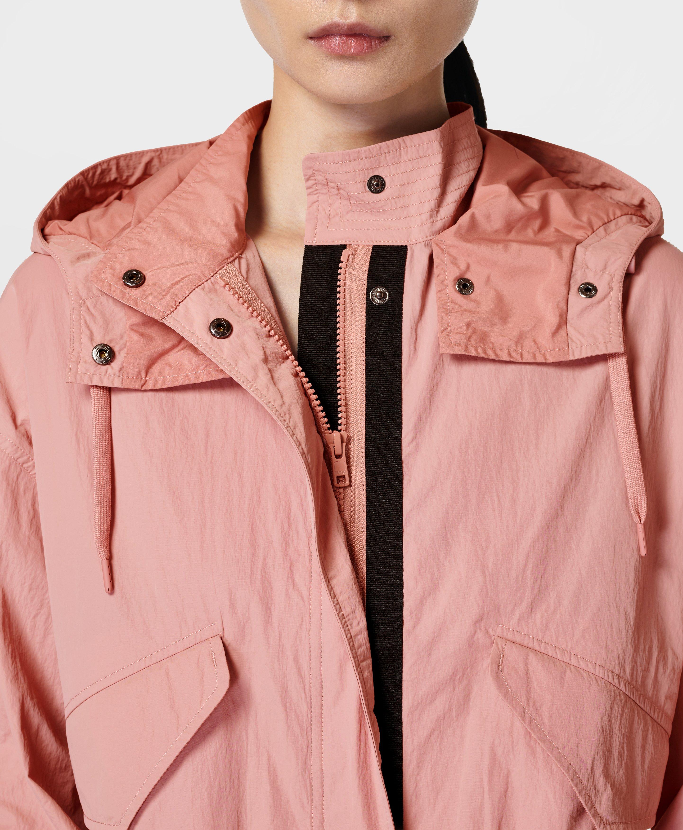 Womens pink outlet windbreaker