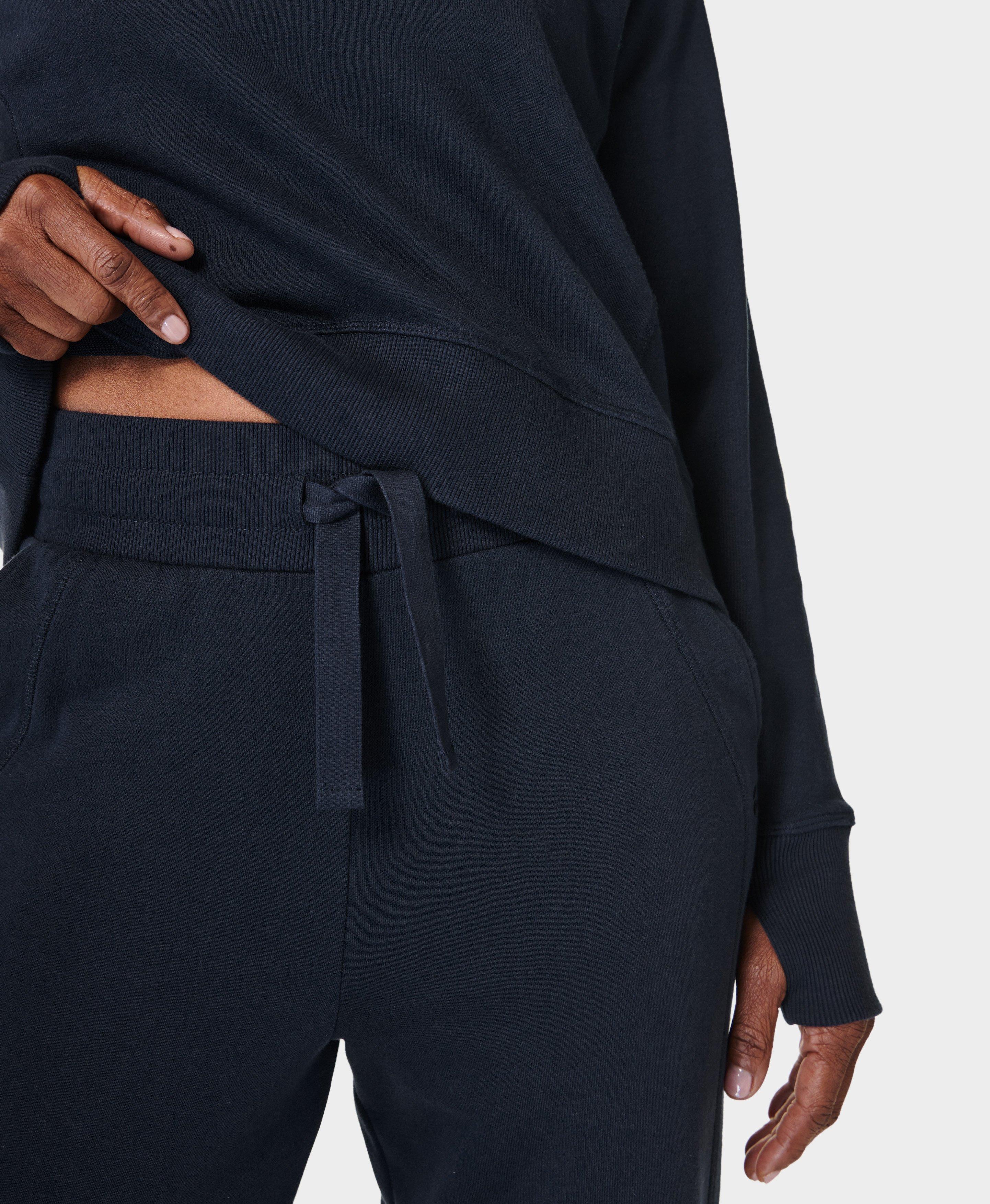 Revive Cuffed Jogger - Navy Blue, Women's Pants