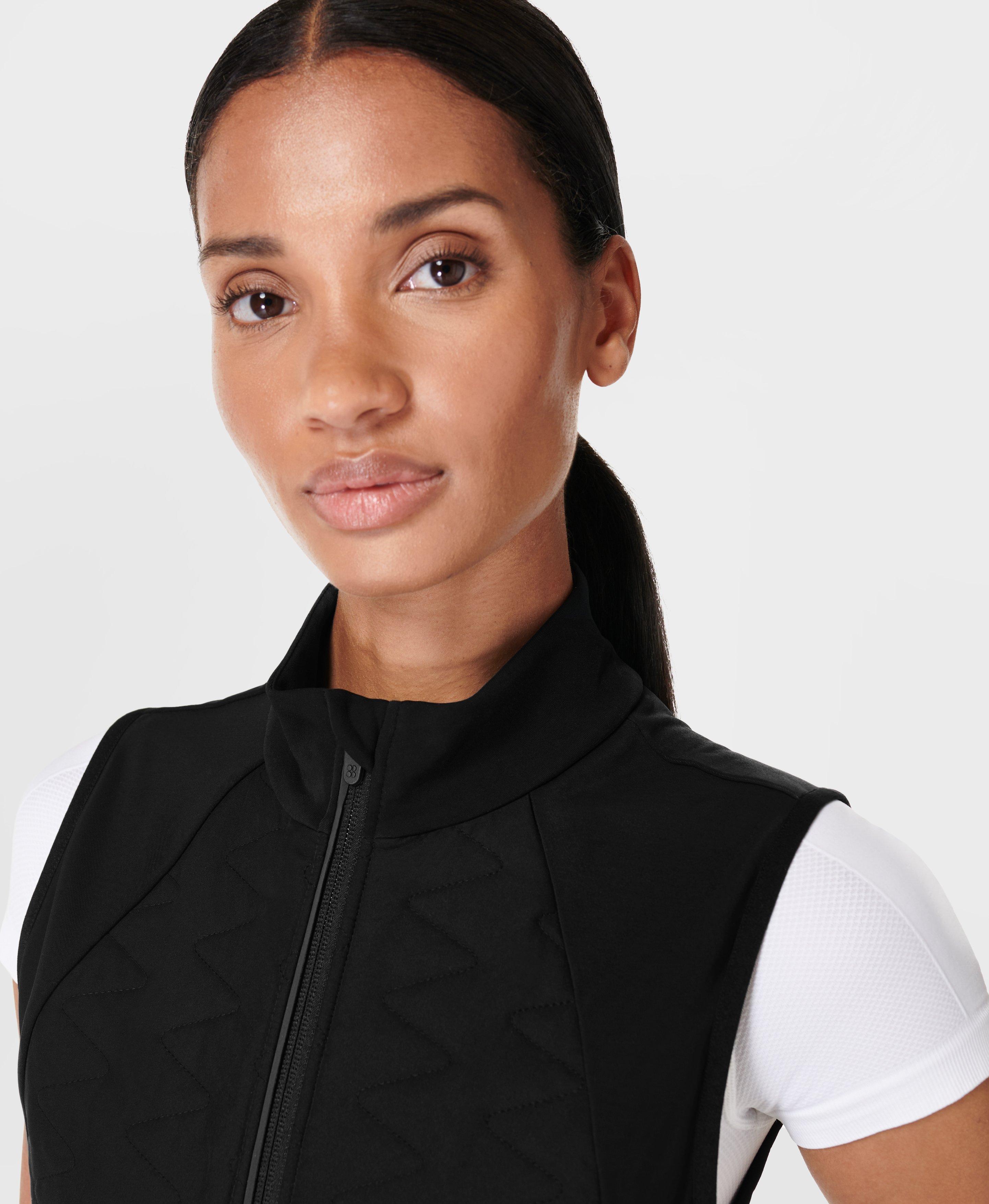 Light Speed Running Vest - Black, Women's Jackets & Coats