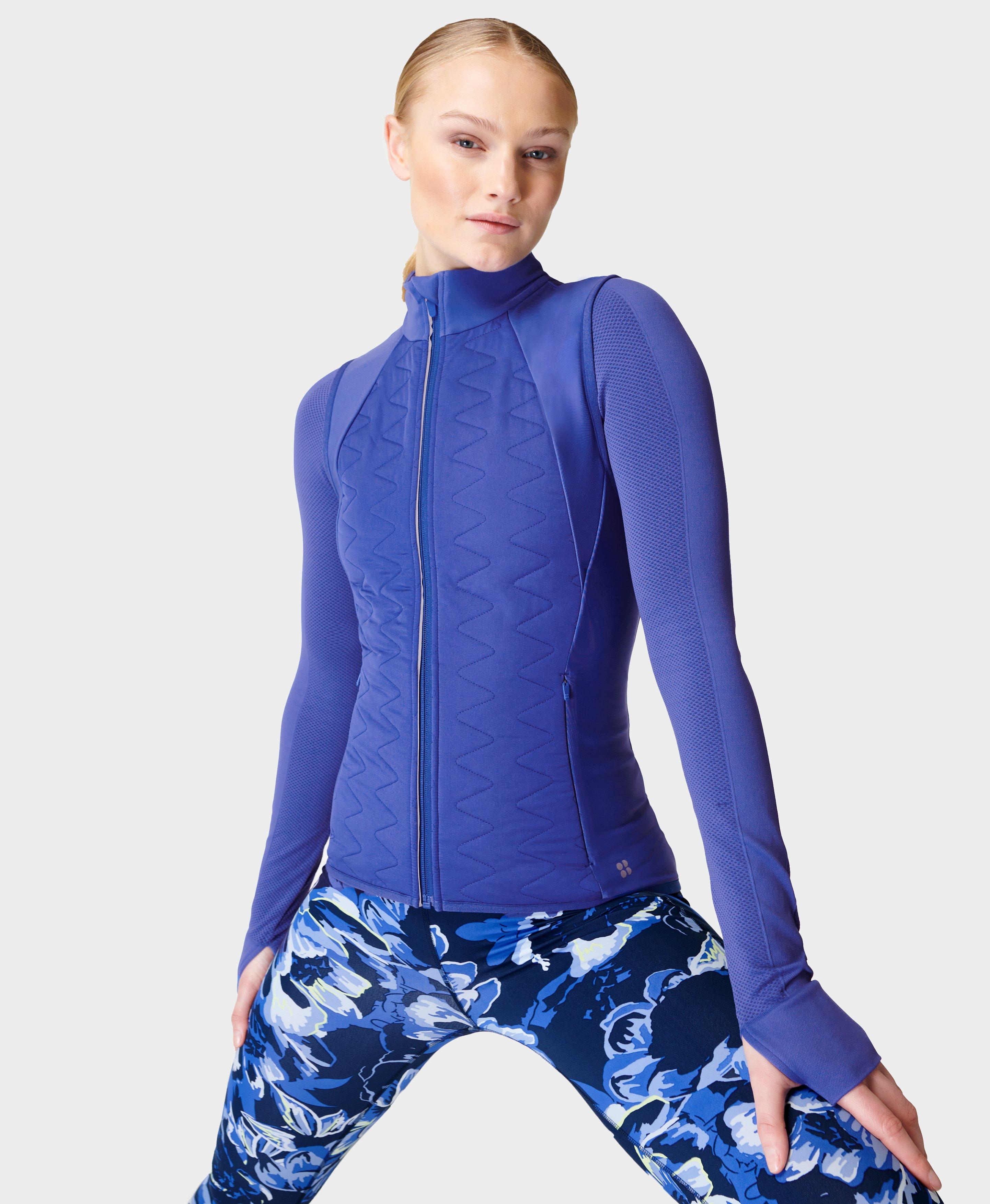 Light Speed Running Vest, Hour Blue | Sweaty Betty