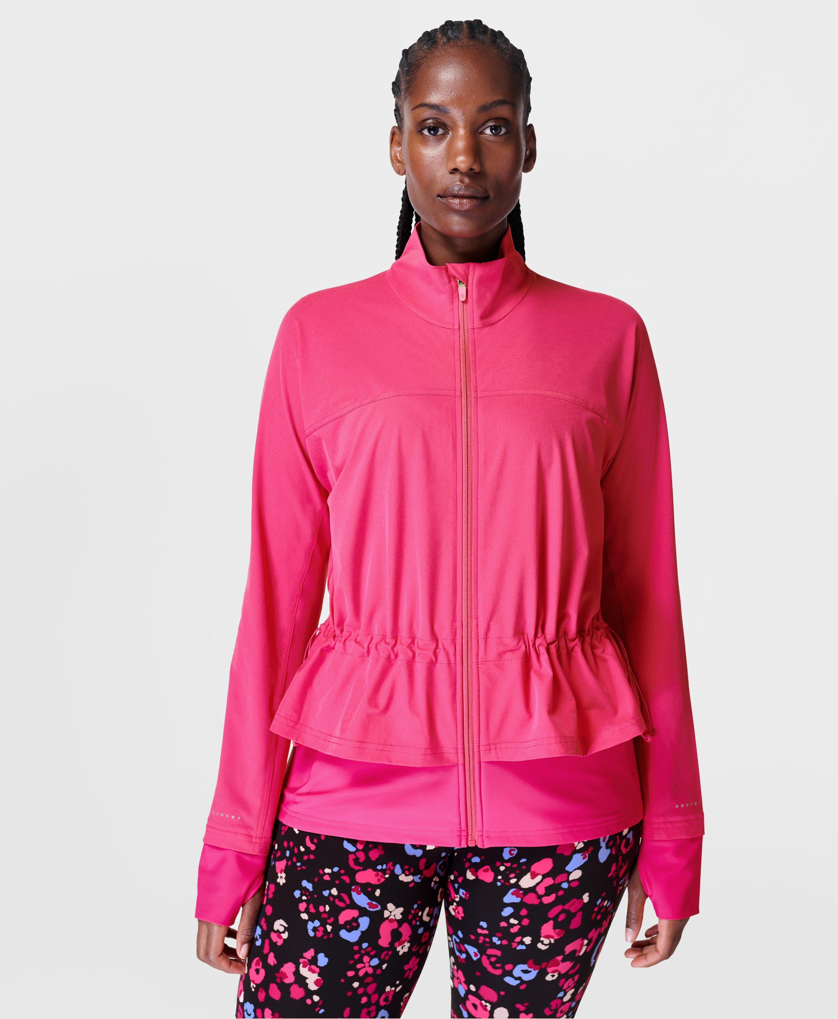 Fast Lane Running Jacket- framboisepink | Women's Jackets & Coats