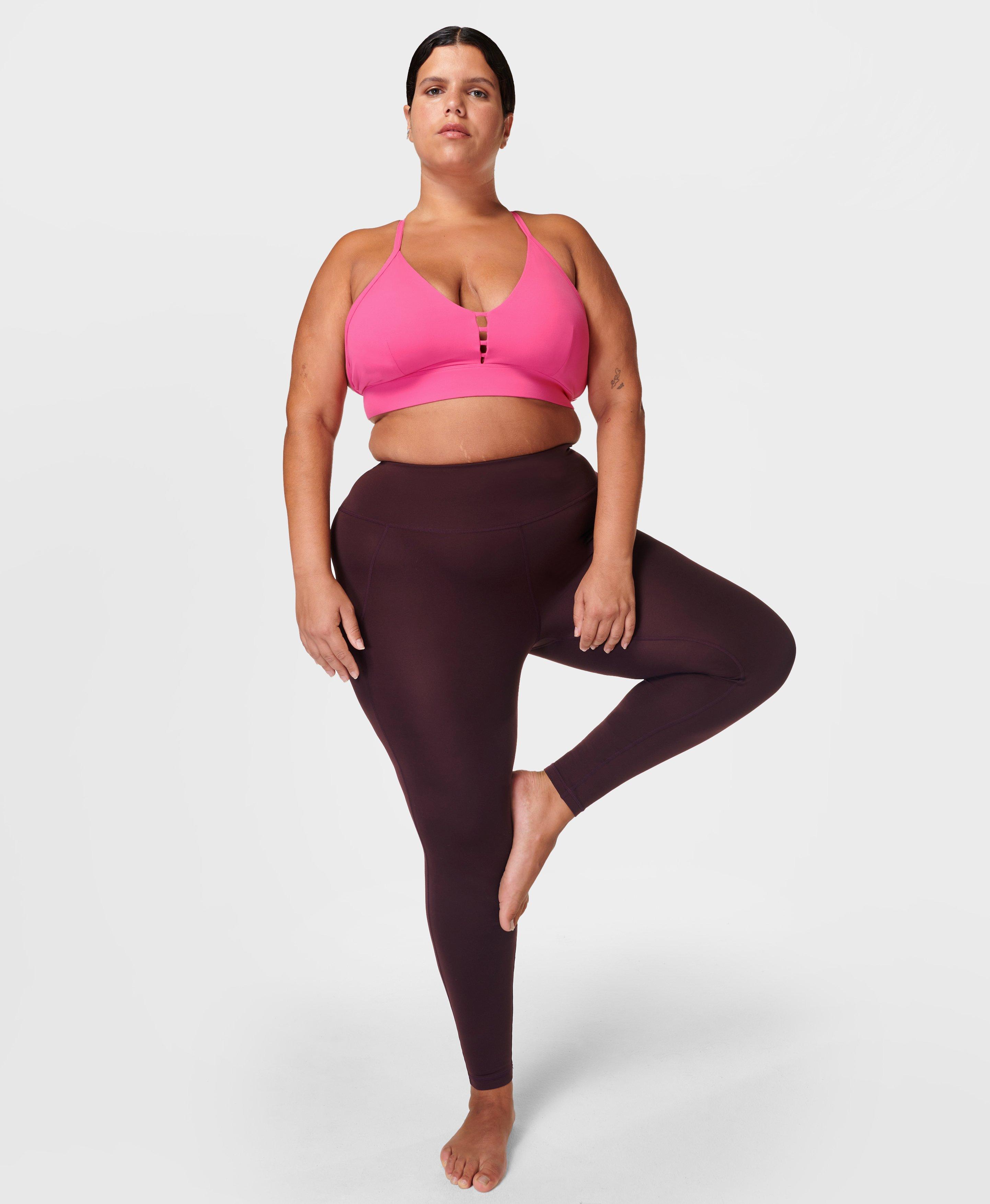 Sweaty Betty black cherry the super sculpt high waist leggings