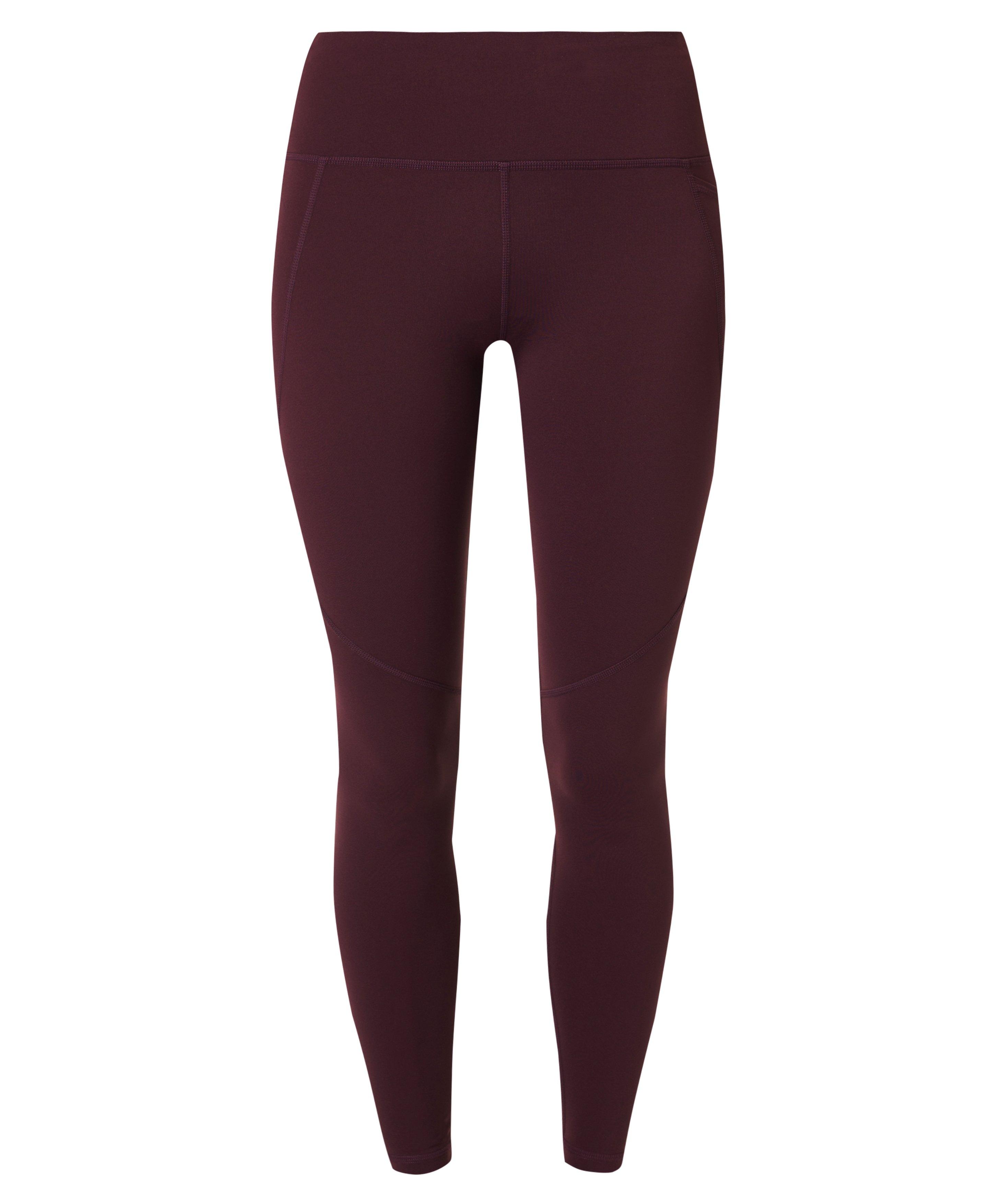 Sweaty Betty black cherry the super sculpt high waist leggings