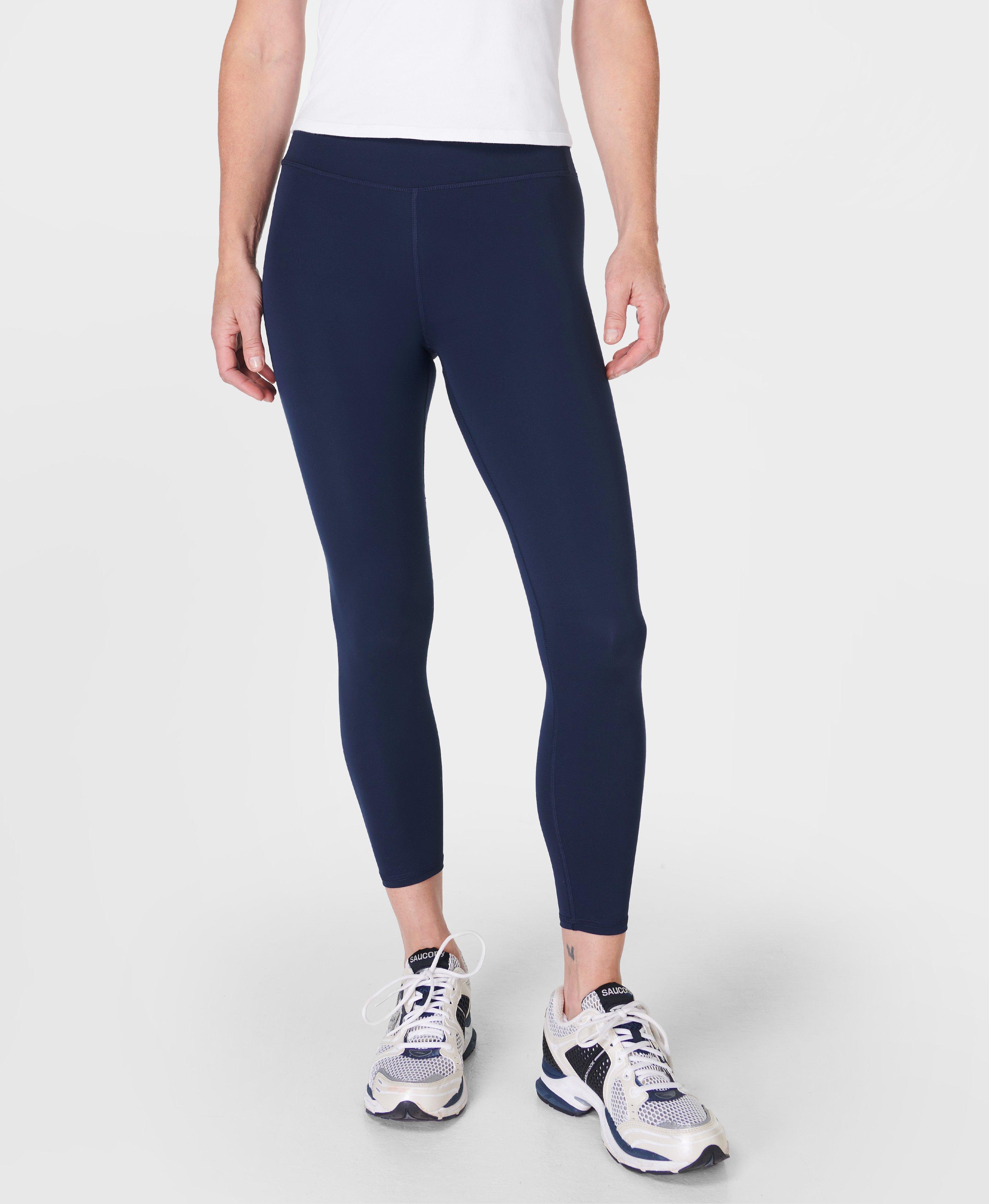 Power 7/8 Gym Colour Curve Legging- navyblue, Women's Leggings, www.sweatybetty.com