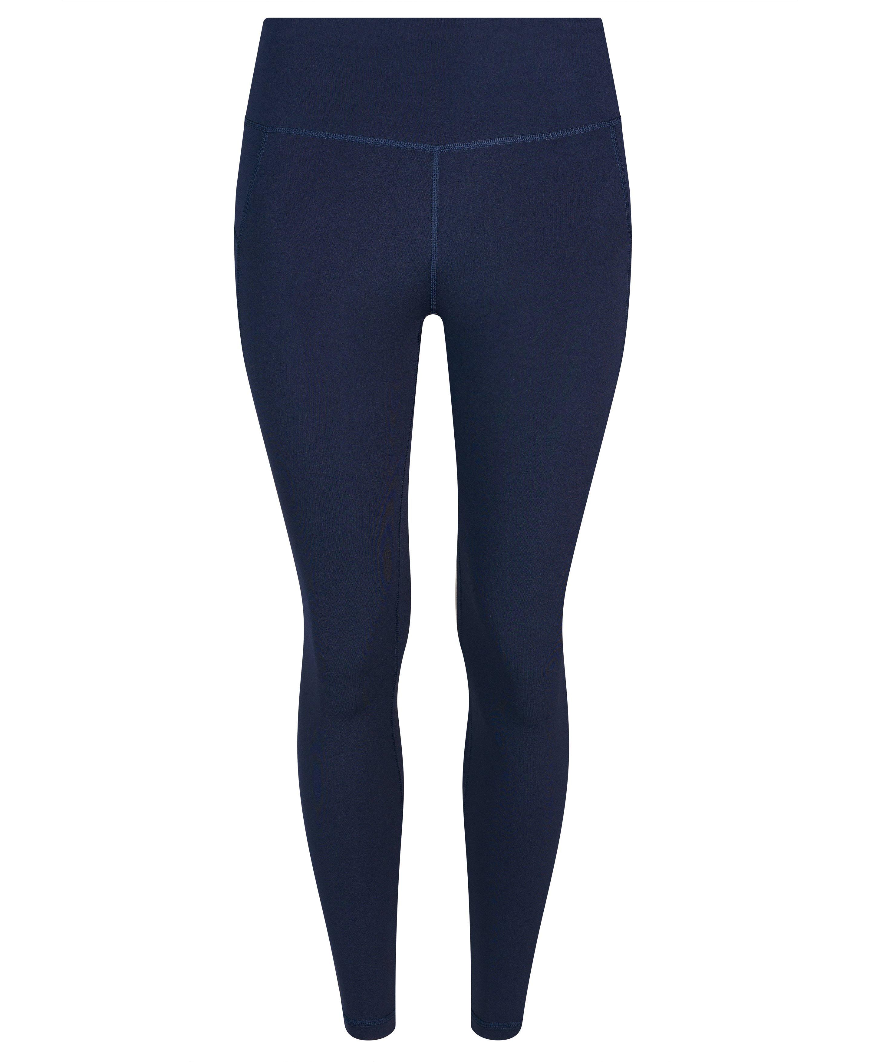 NEW Sweaty Betty All Day Ruched Hem 7/8 Leggings - SB5973A - Navy Blue -  Small