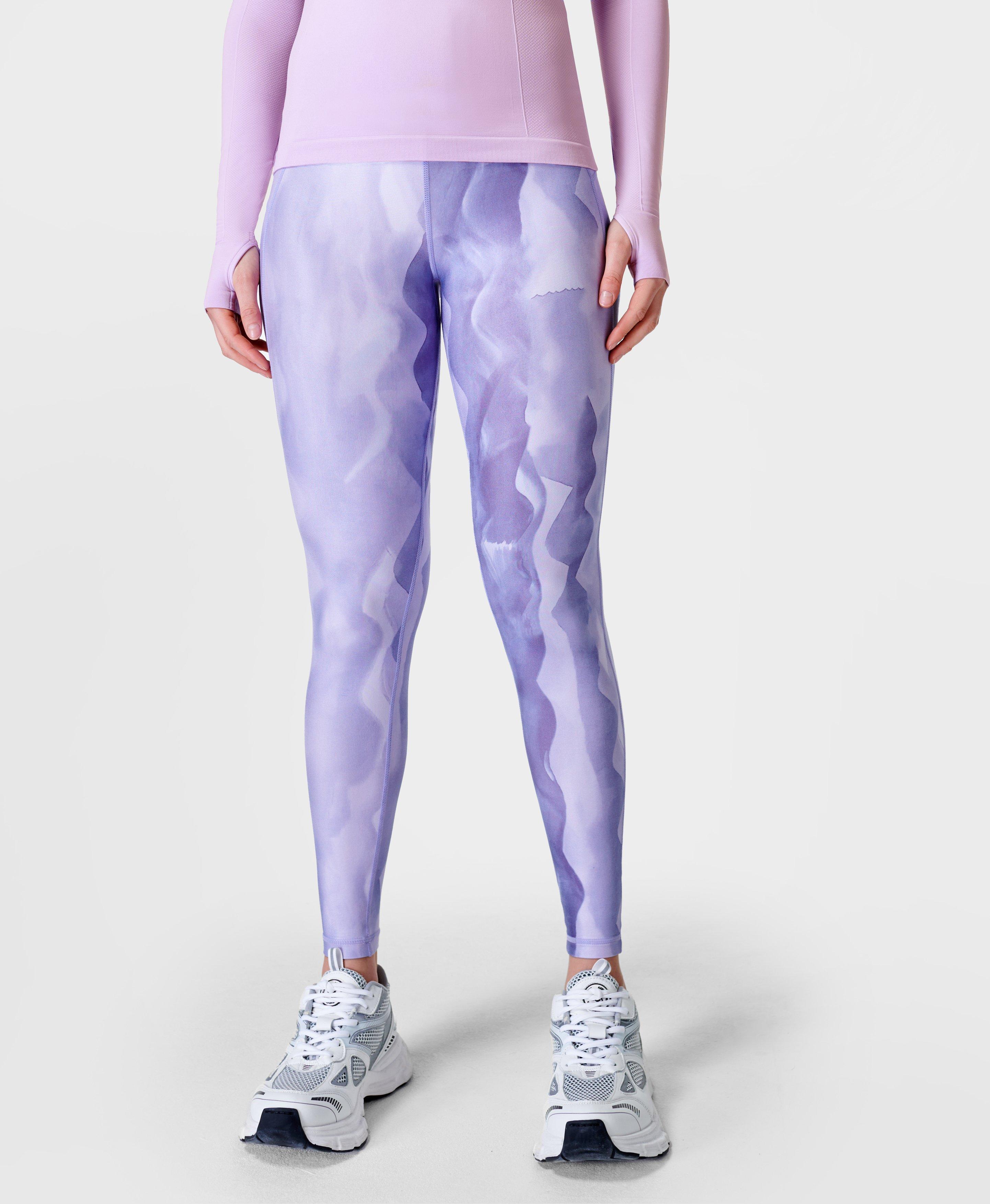 Sweaty Betty SPARK SEAMLESS WORKOUT LEGGINGS - Leggings - twilight  purple/lilac 
