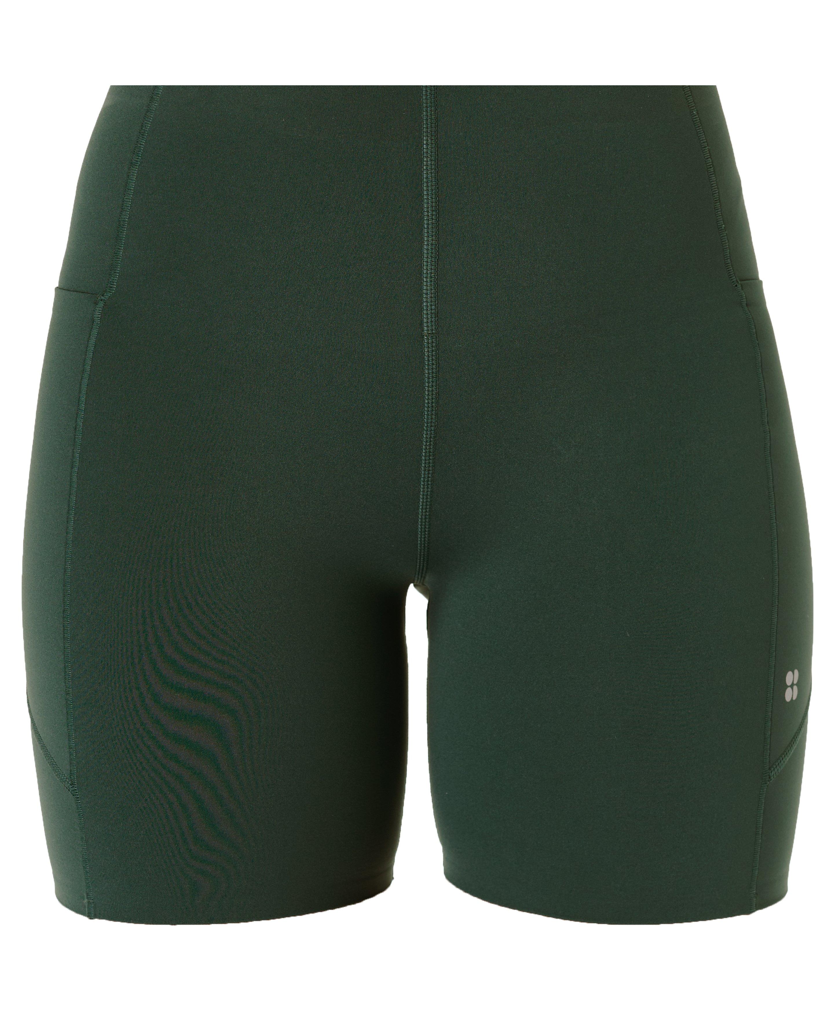 Power UltraSculpt High-Waisted Gym Leggings - Trek Green